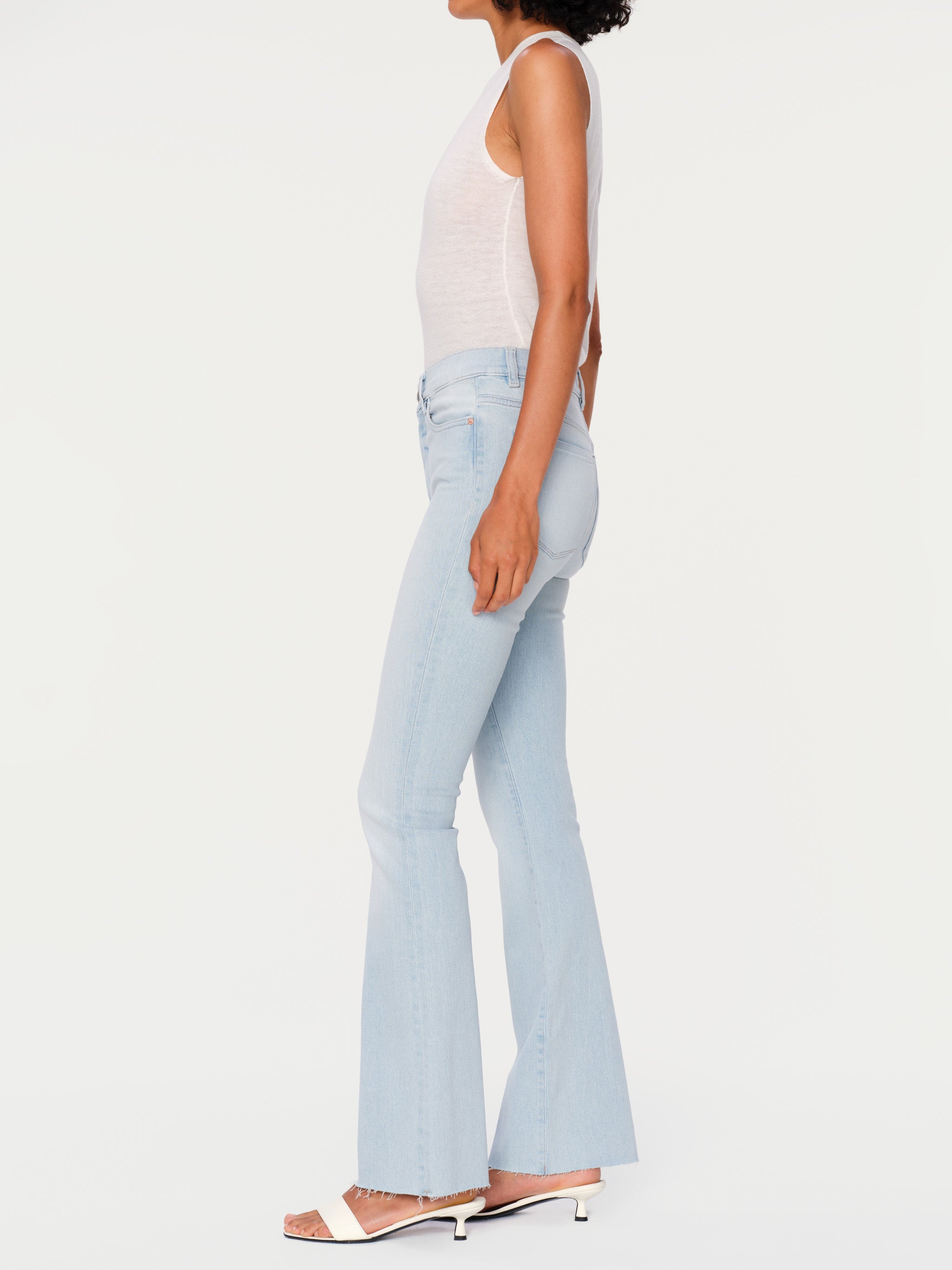 Women's Light Blue Boot Cut Jeans