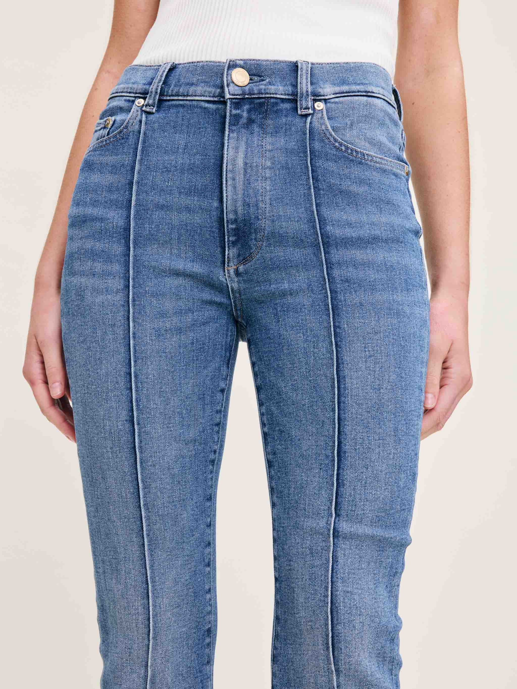 Women's Blue Boot Cut Jeans