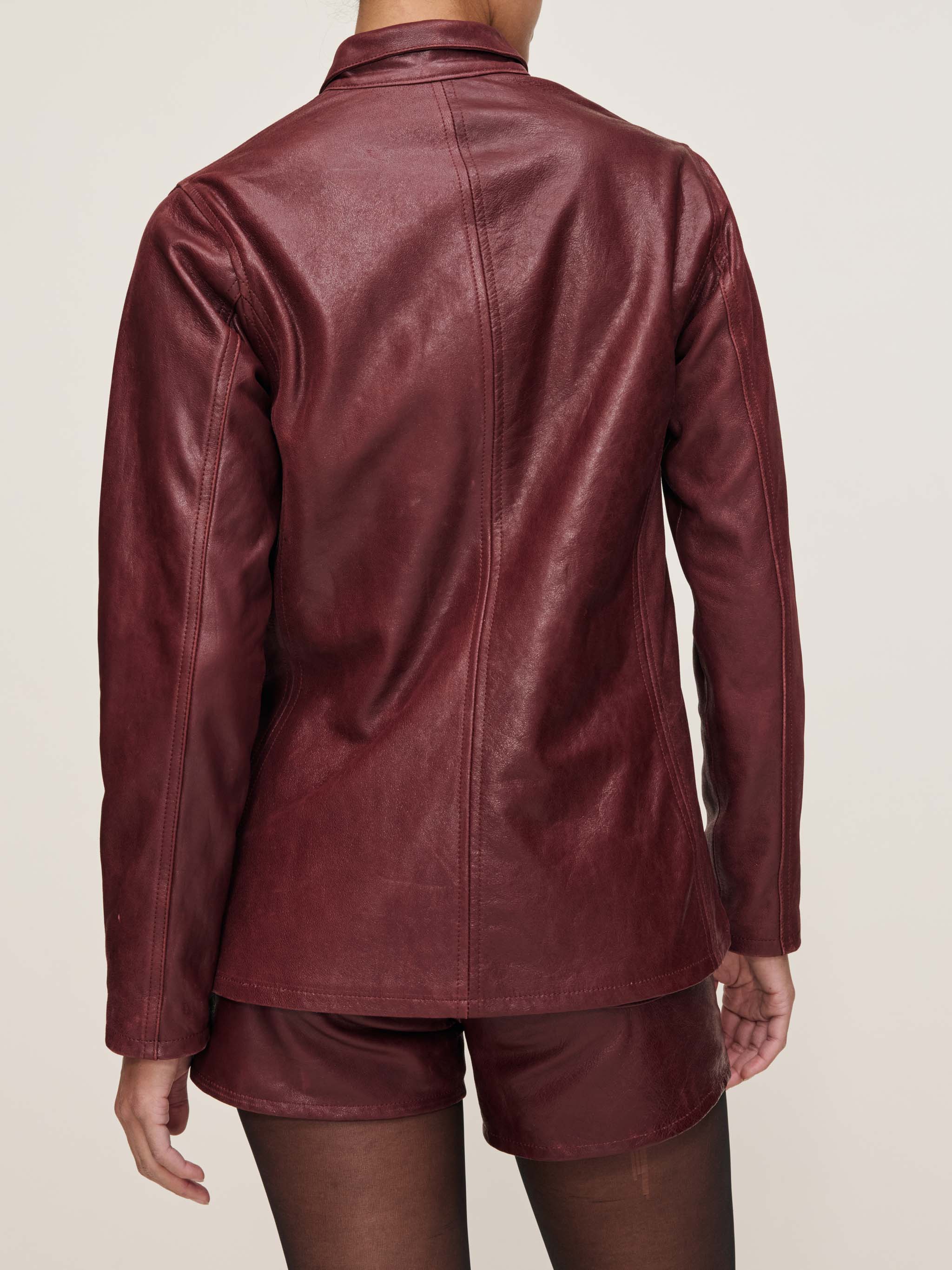 Harloe Jacket | Saffron Leather
