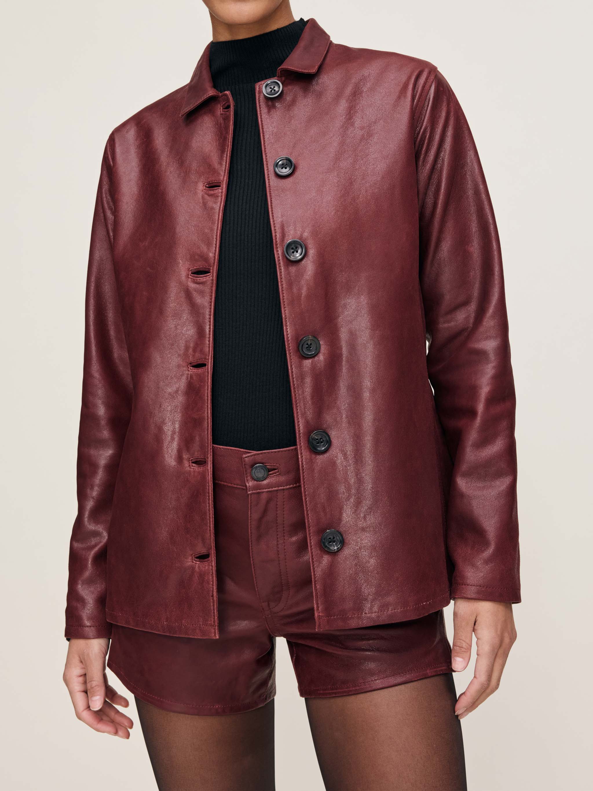 Harloe Jacket | Saffron Leather