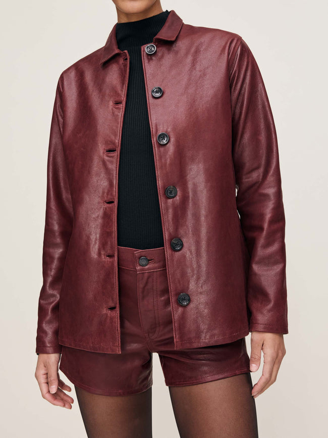 Harloe Jacket | Saffron Leather