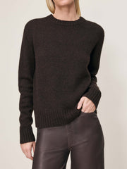 Crewneck Women Sweater | Umber