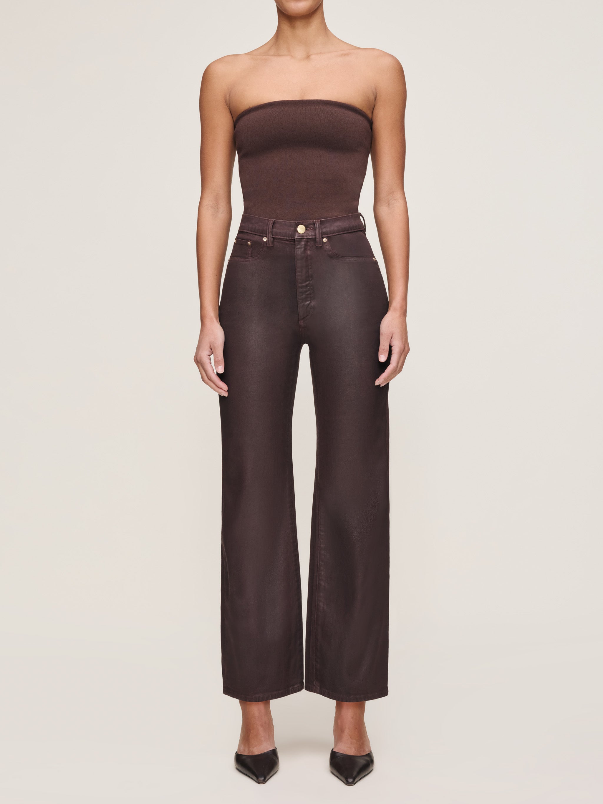 Karmine Refined Wide Leg High Rise 28