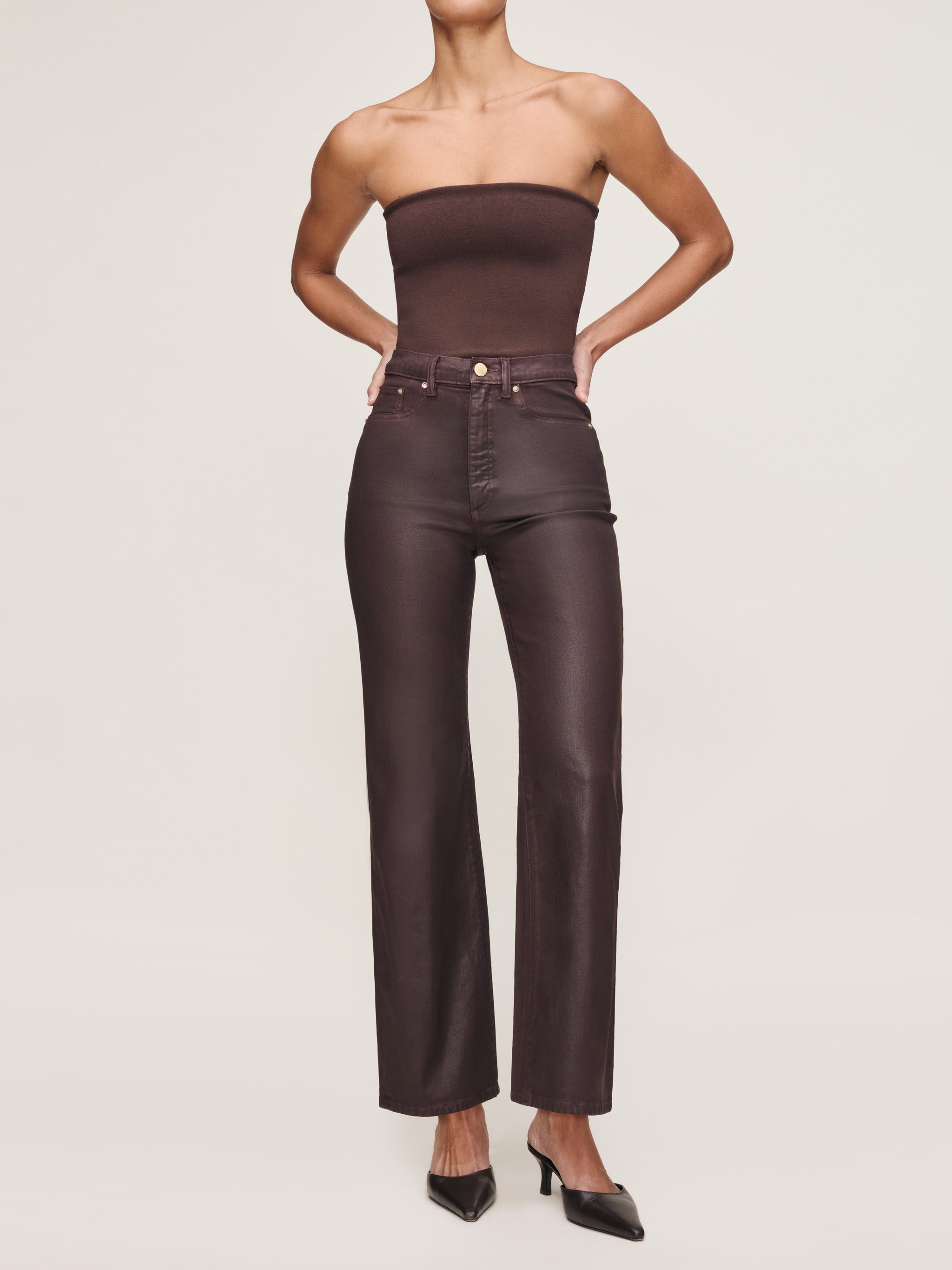 Karmine Refined Wide Leg High Rise 28