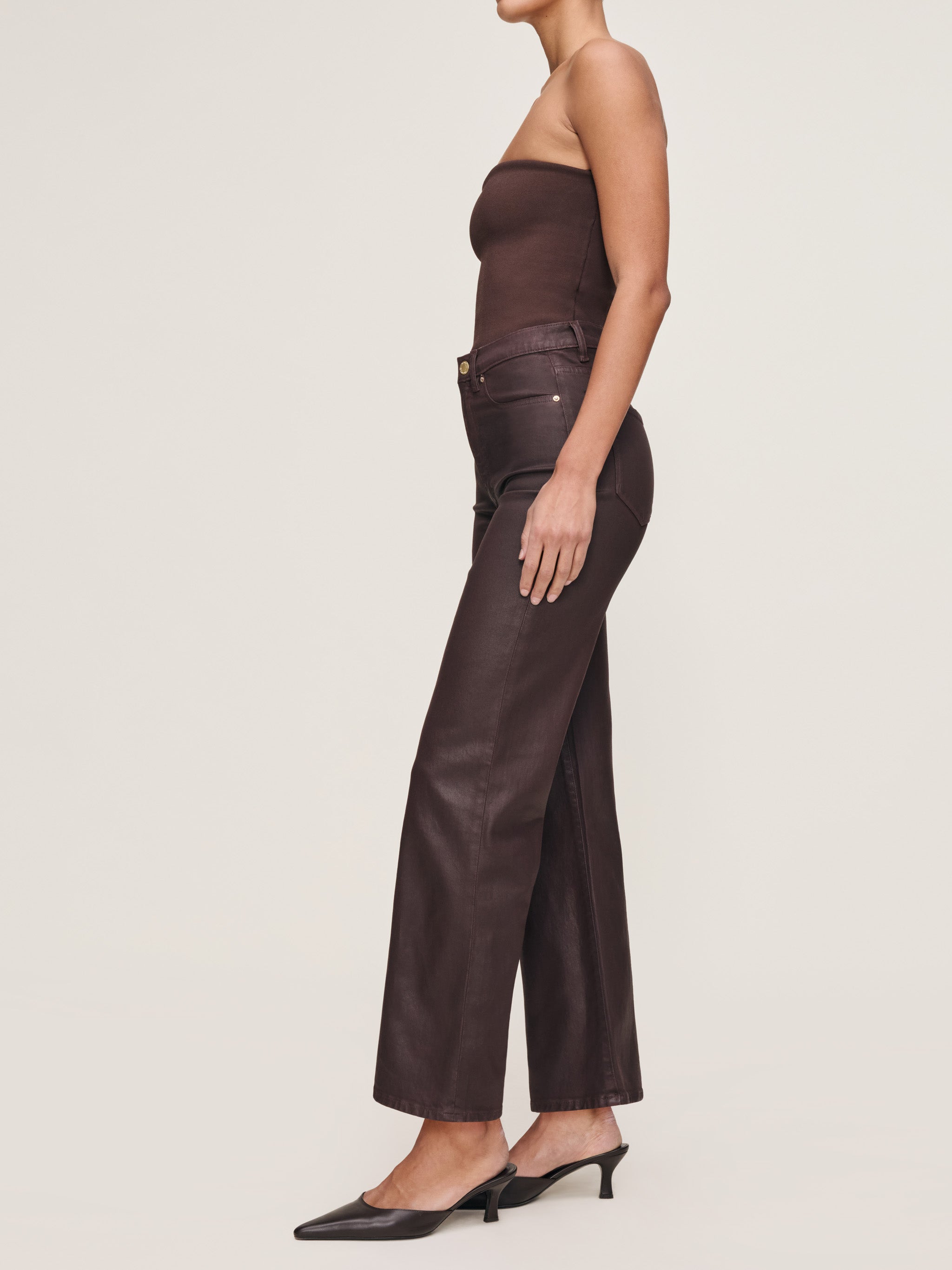 Karmine Refined Wide Leg High Rise 28