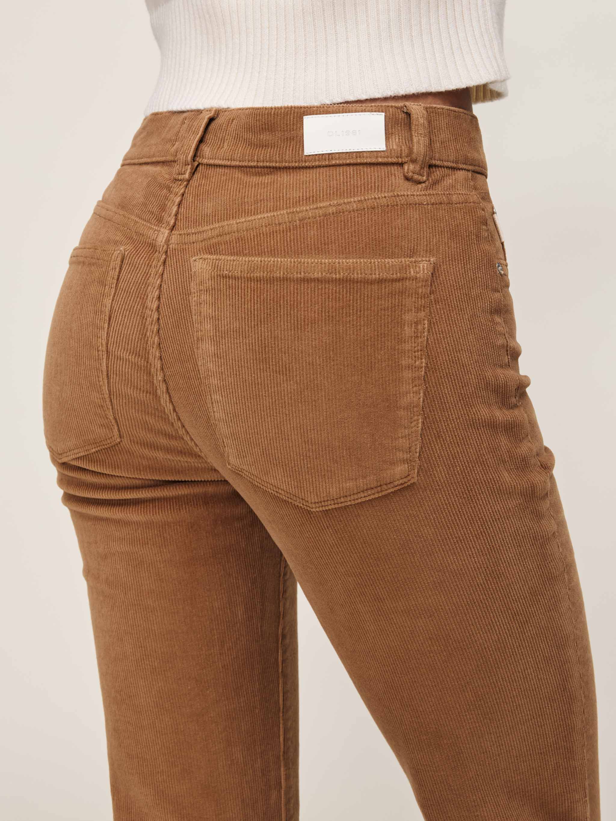 Bridget Boot High Rise Instasculpt™ Crop Jeans | Teakwood