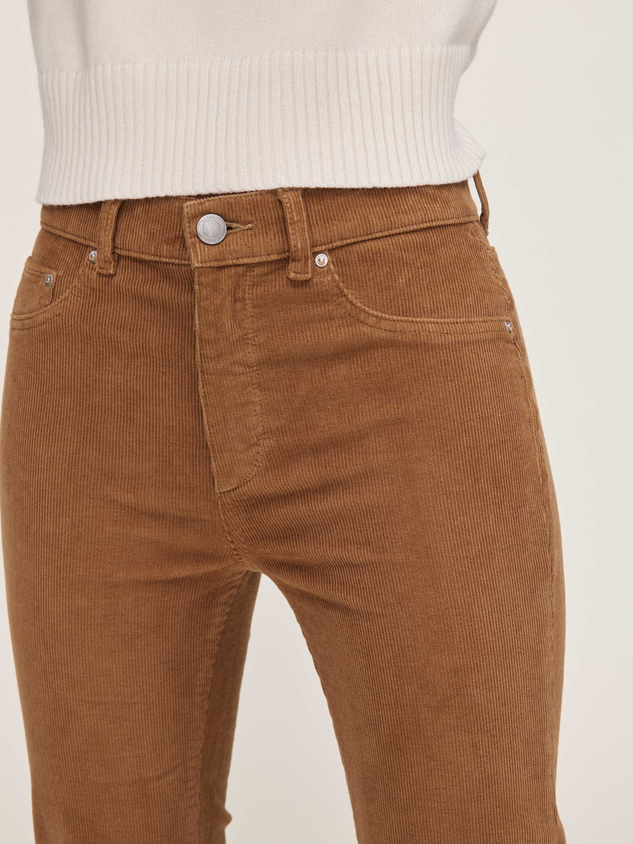 Bridget Boot High Rise Instasculpt™ Crop Jeans | Teakwood