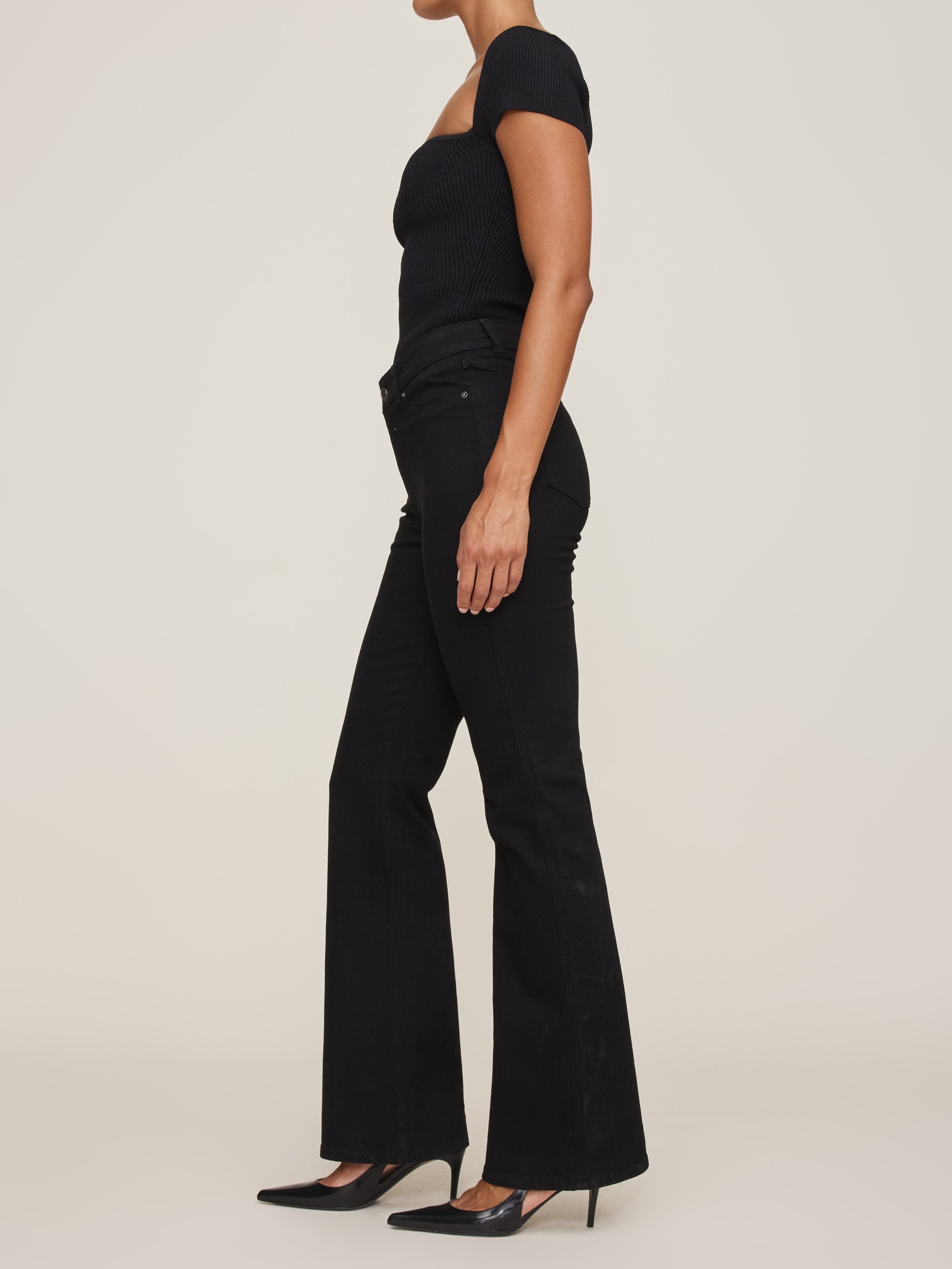 Claira Straight Boot Contoured Instasculpt™ Mid Rise 32