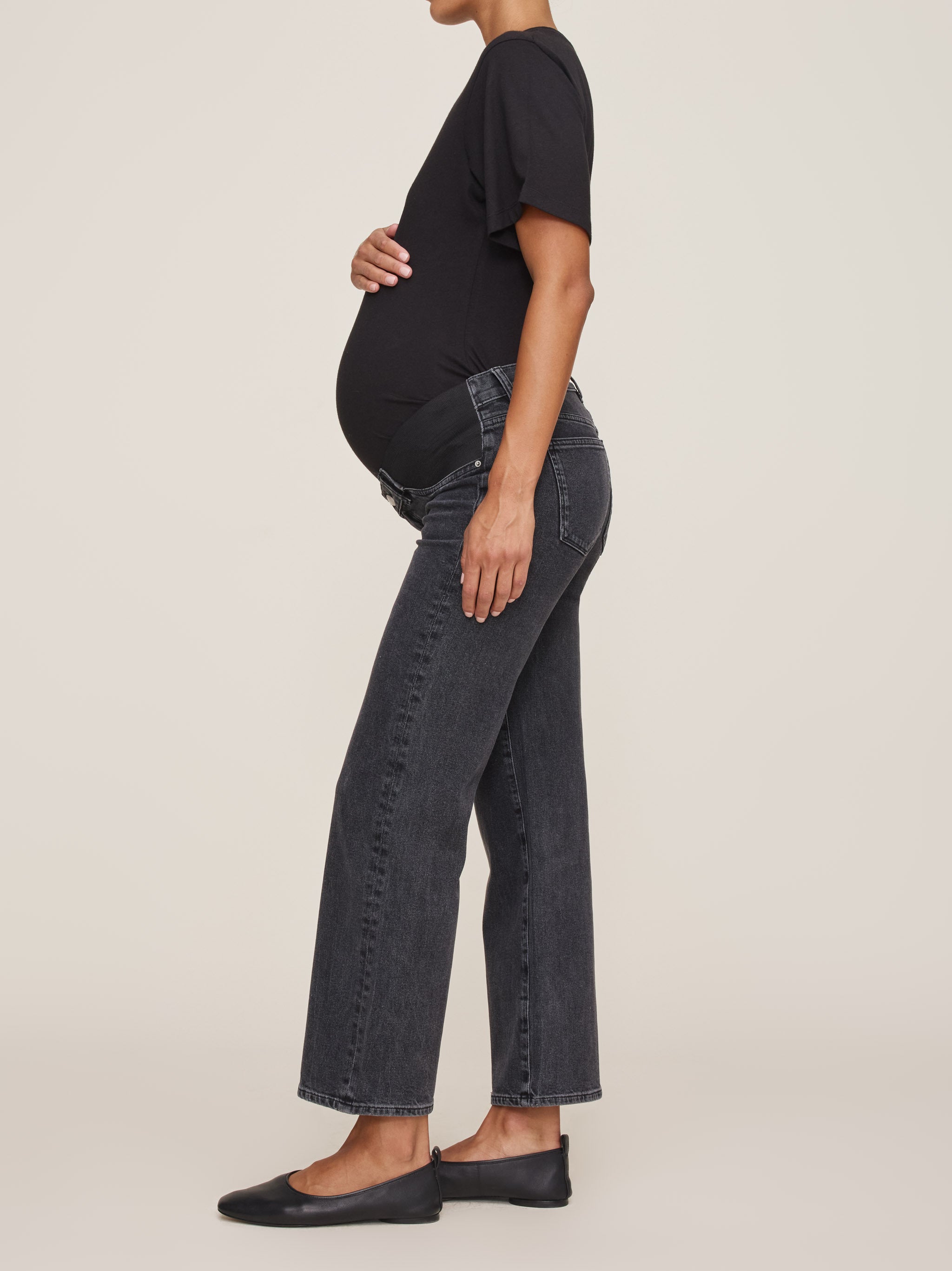 Karmine Refined Wide Maternity High Rise 28