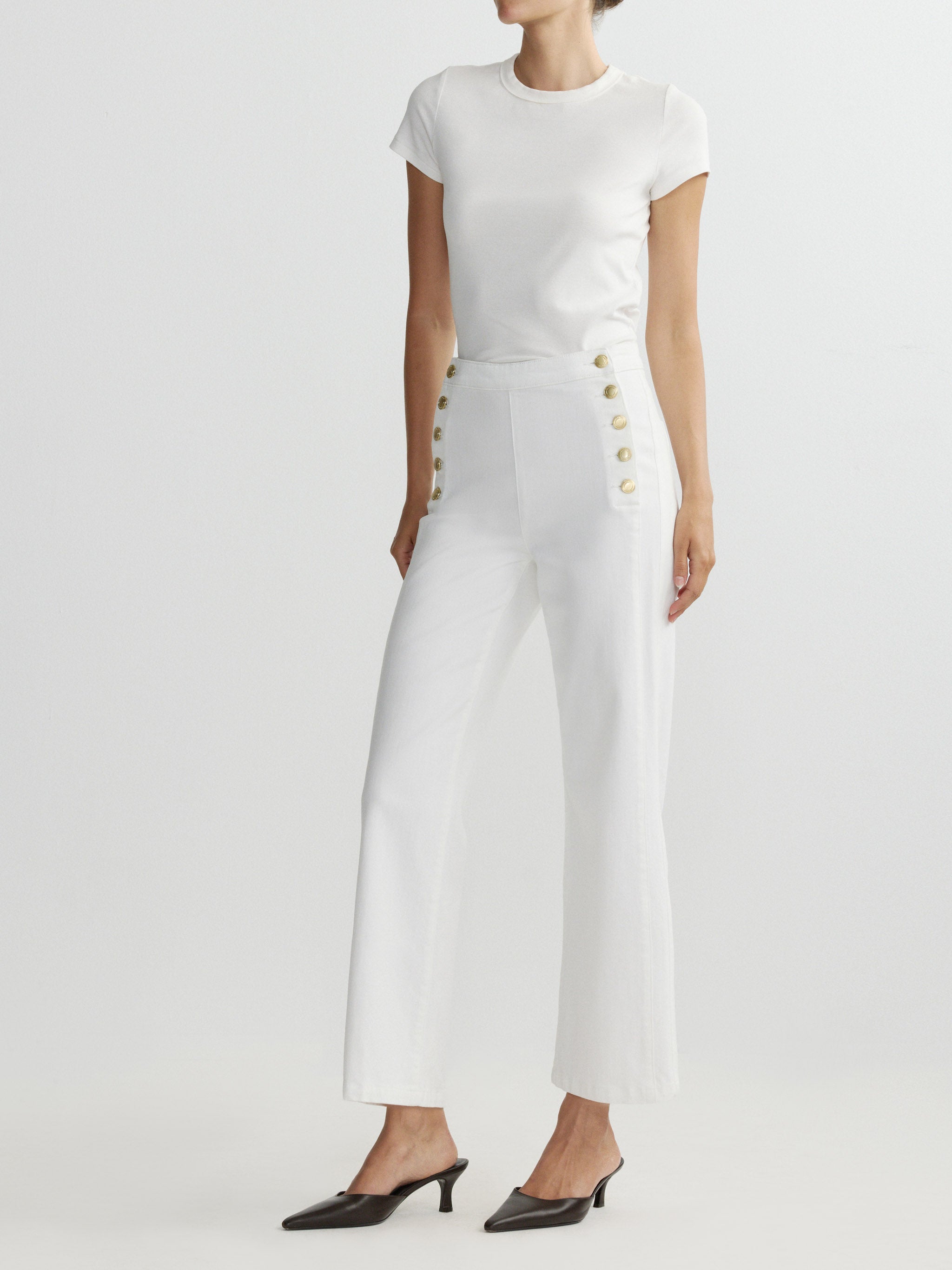 Karmine Refined Wide Leg High Rise 28