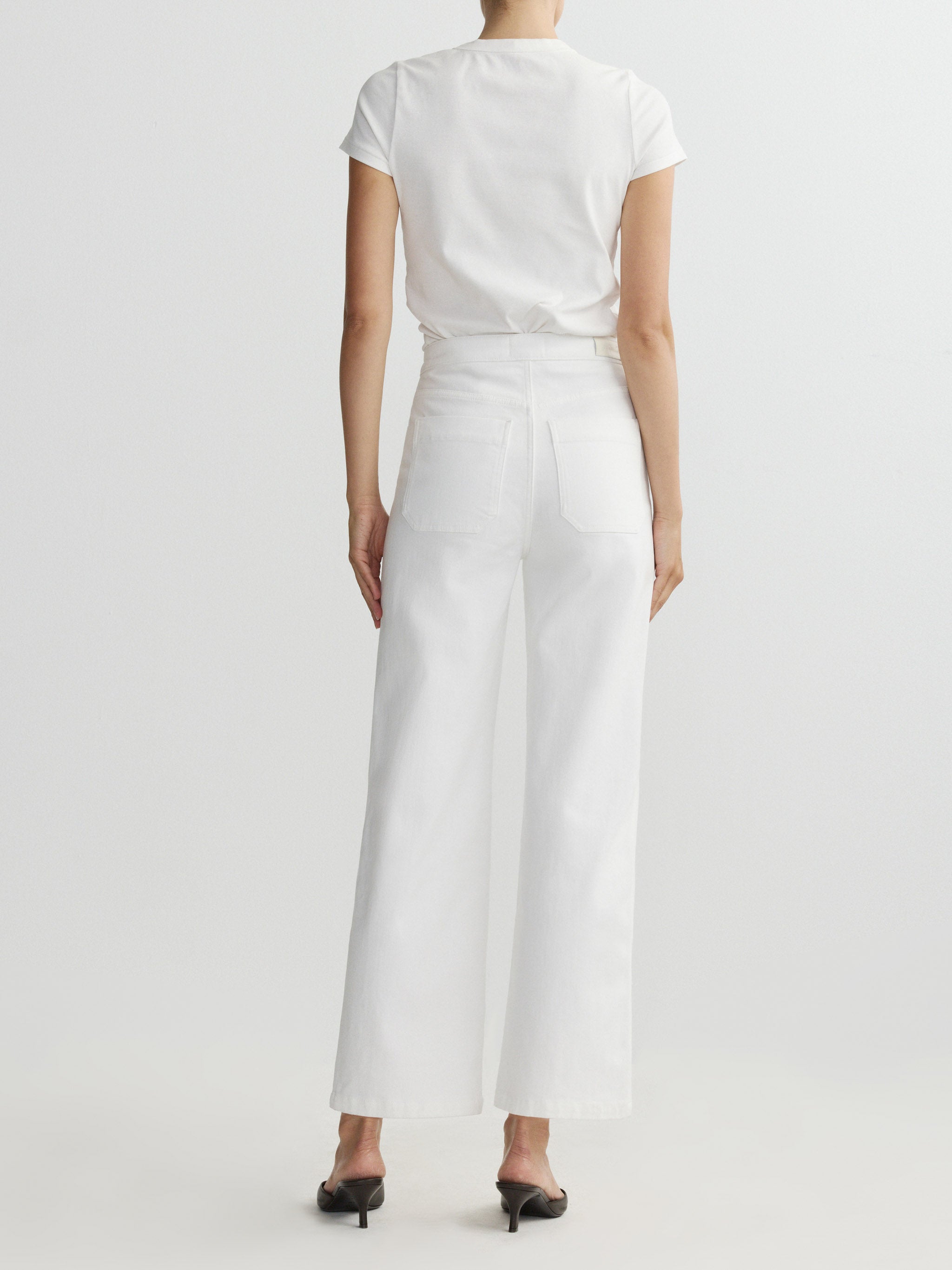 Karmine Refined Wide Leg High Rise 28