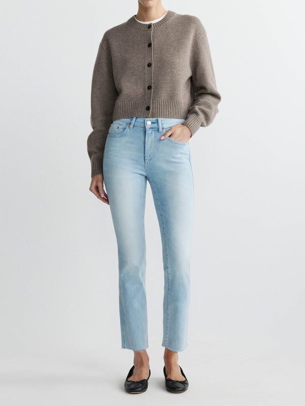 Mara Straight Mid Rise Instasculpt™ Ankle Jeans | Ocean