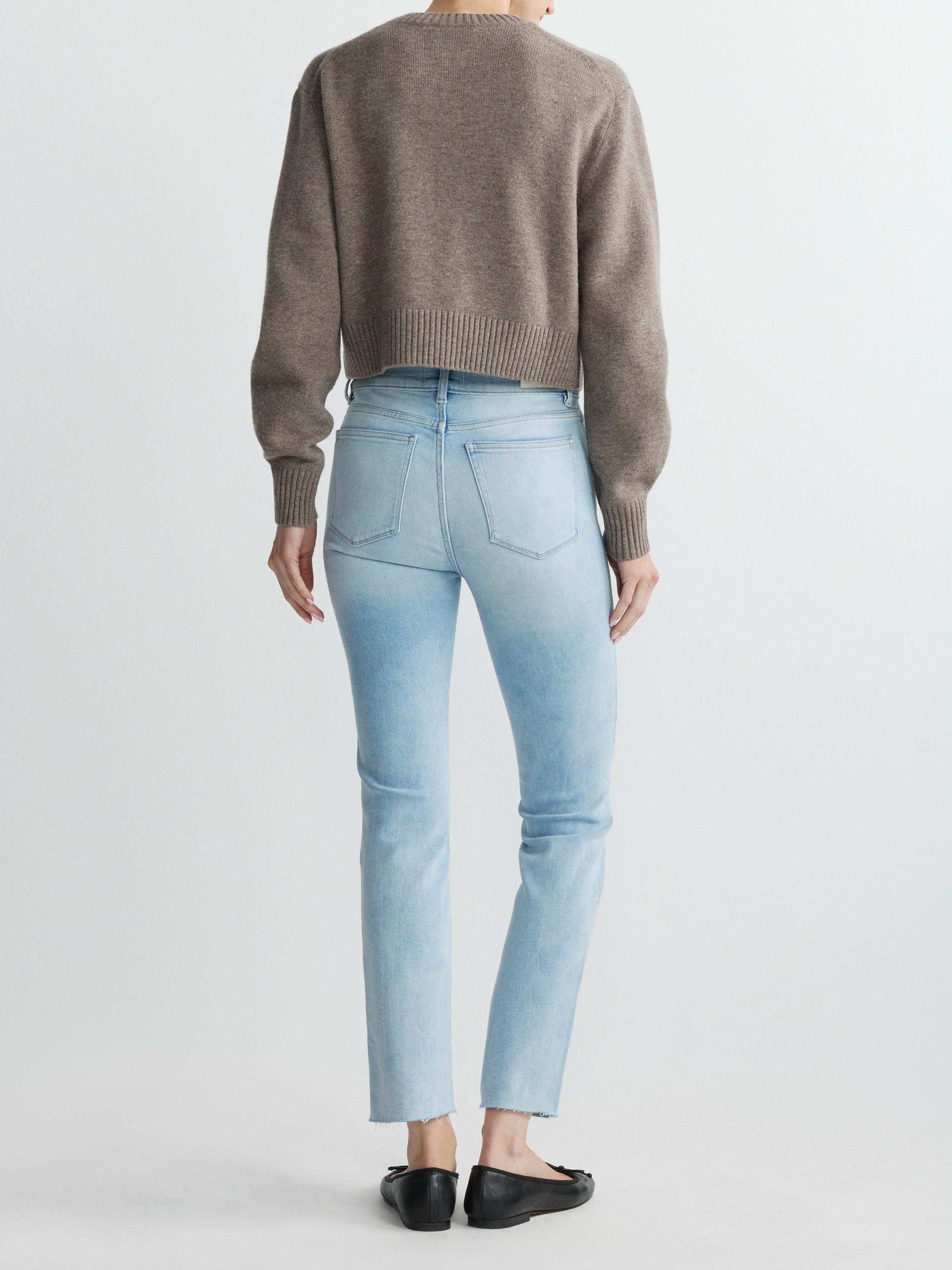 Mara Straight Mid Rise Instasculpt™ Ankle Jeans | Ocean