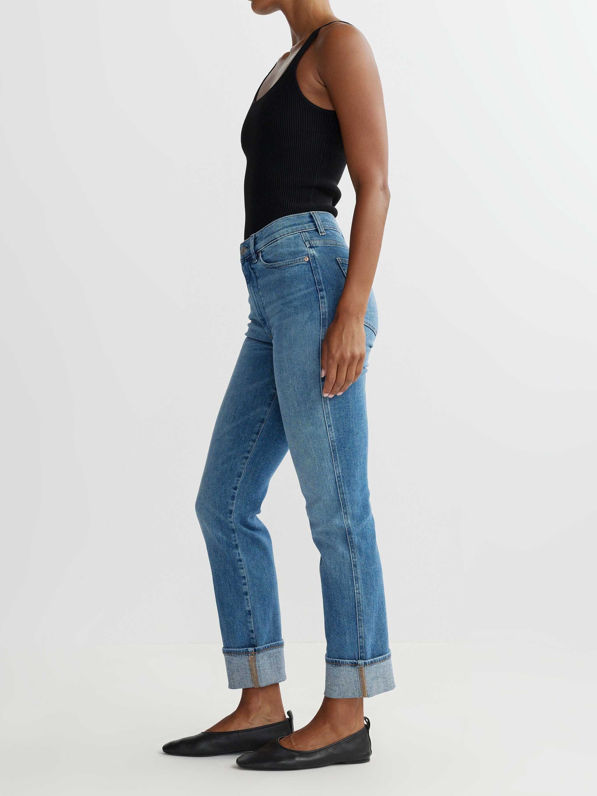 Scoop Neck Tank Instasculpt™ Rib | Black