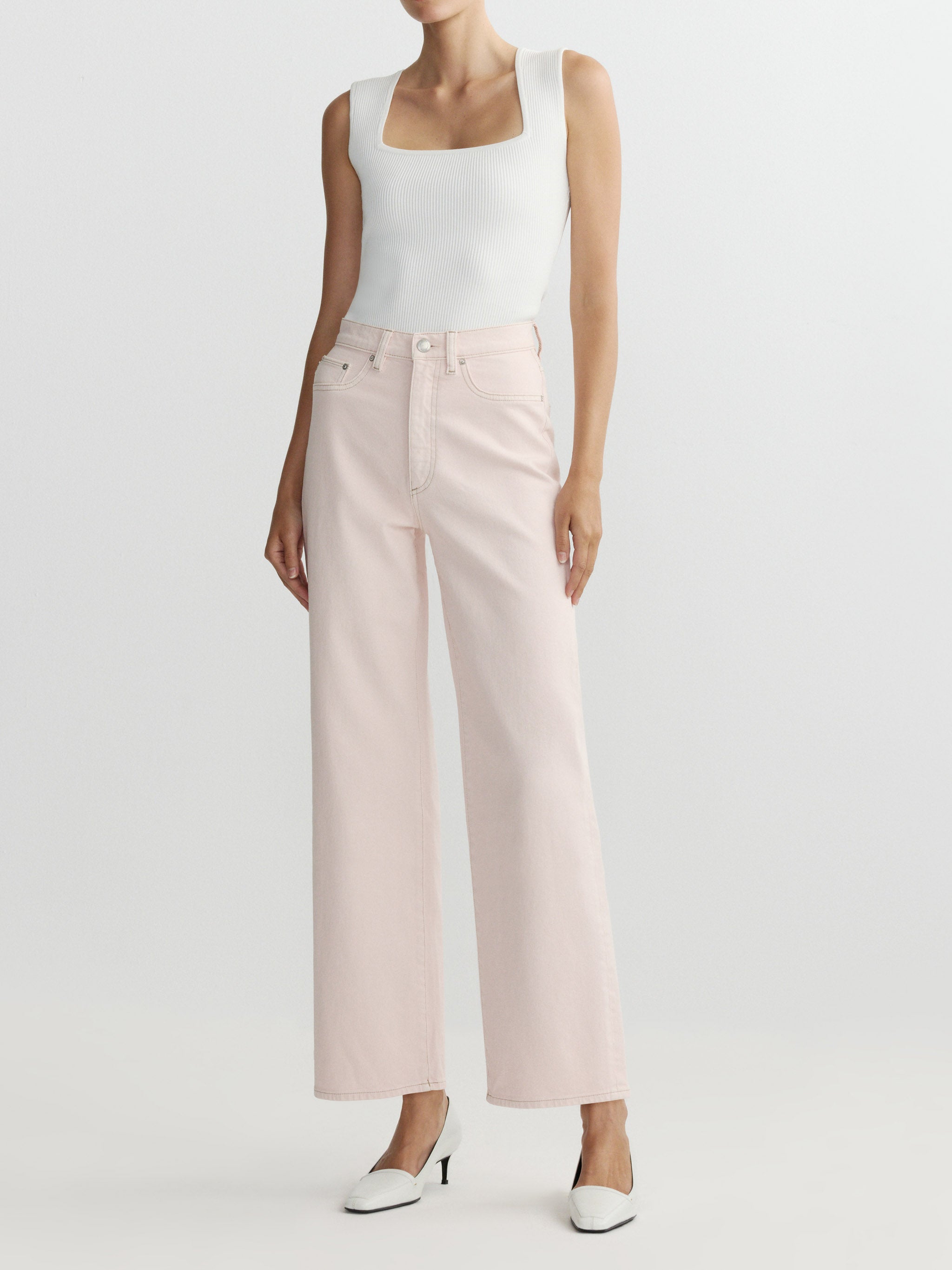 Karmine Refined Wide Leg High Rise 28