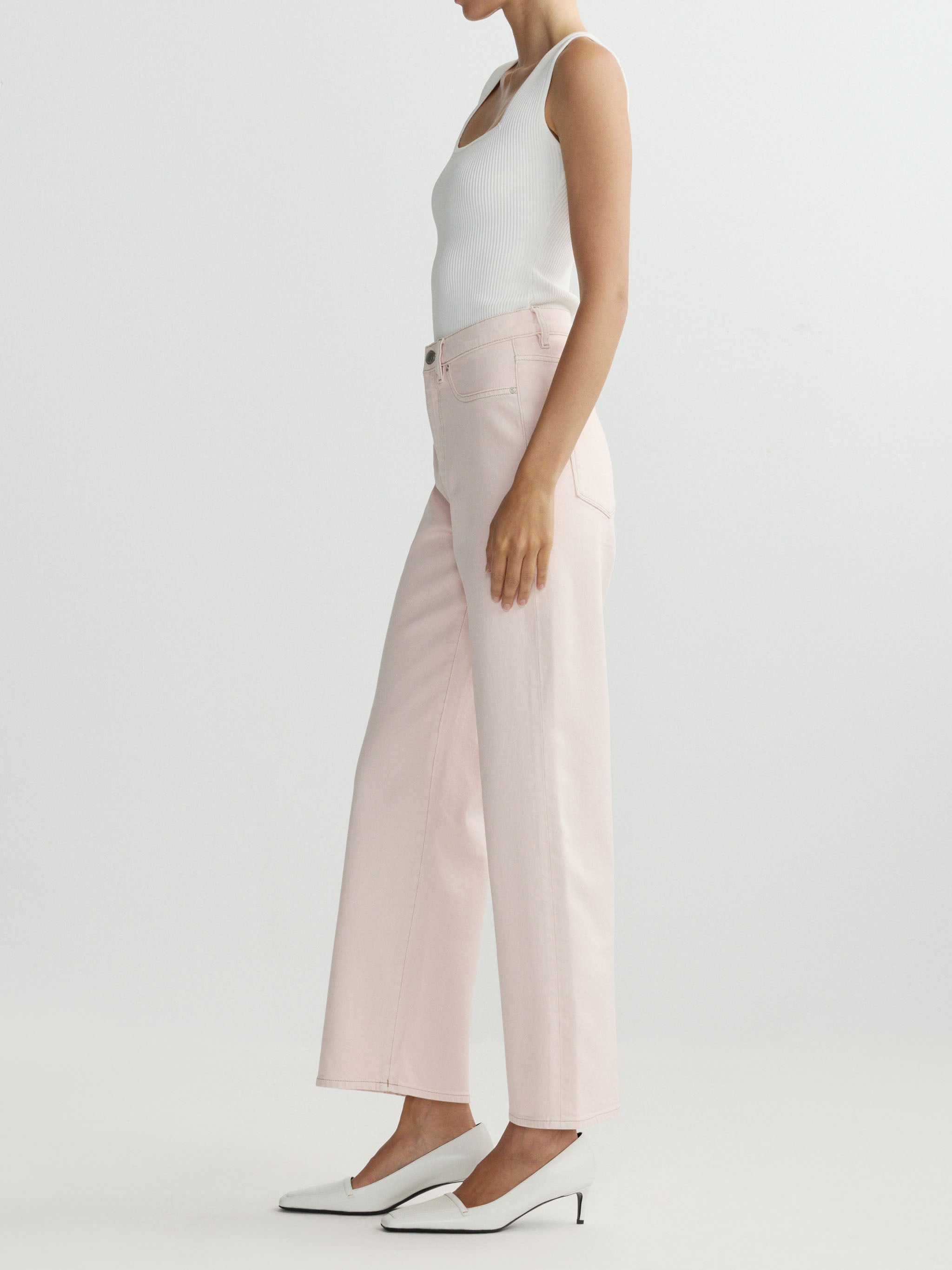 Karmine Refined Wide Leg High Rise 28