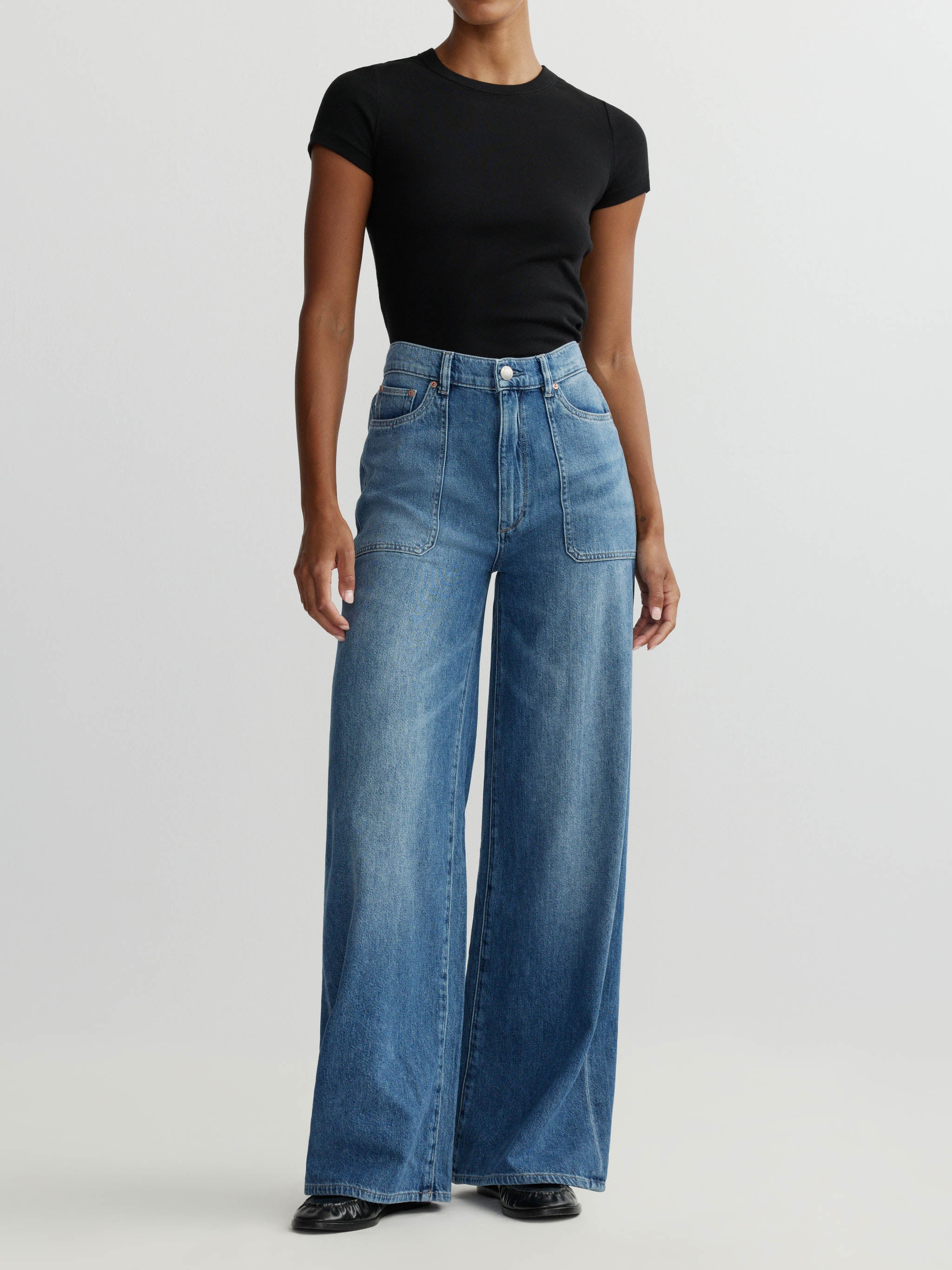 Hepburn Wide Leg High Rise 32