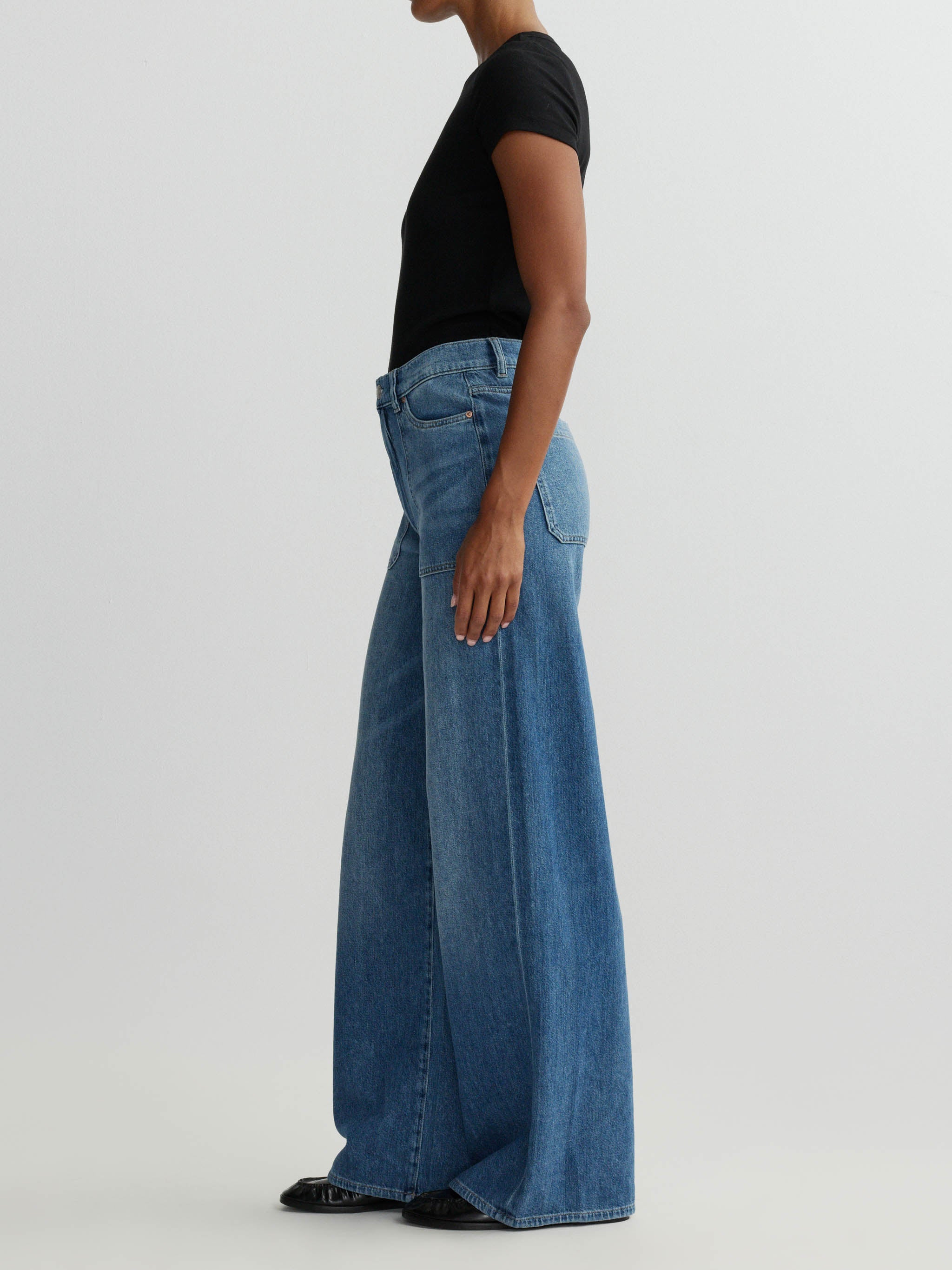 Hepburn Wide Leg High Rise 32