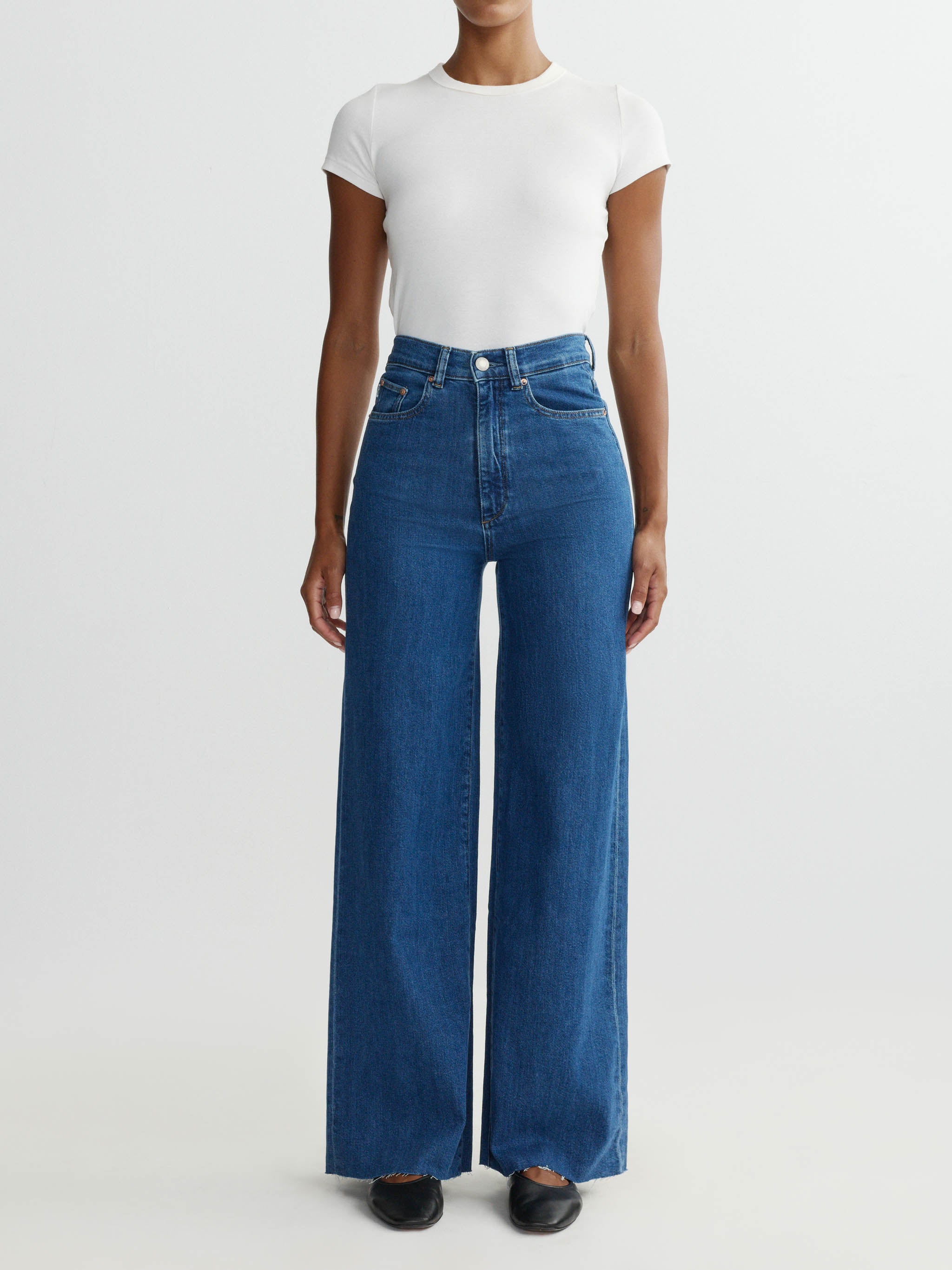 Hepburn Wide Leg High Rise 32