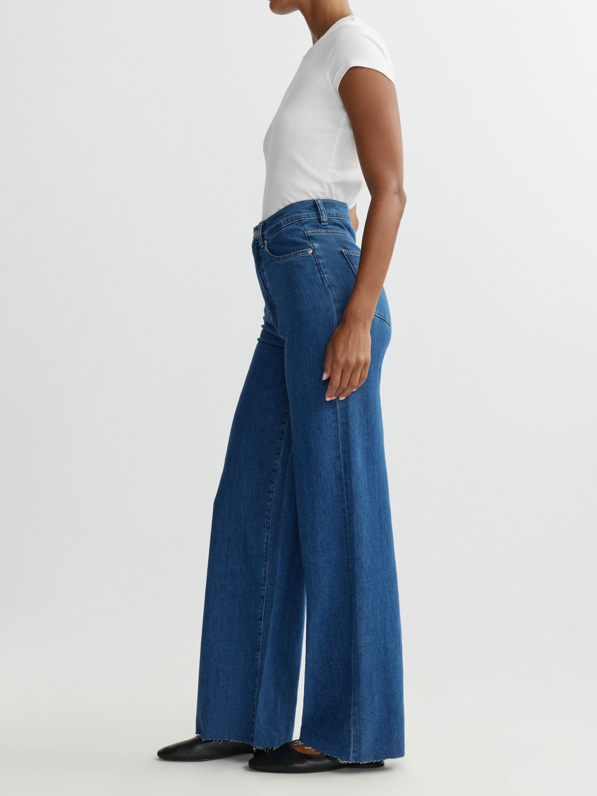 Hepburn Wide Leg High Rise 32