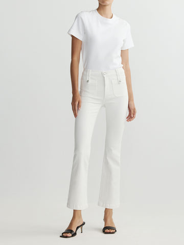 Bridget Boot High Rise Instasculpt™ Crop Jeans | Porcelain