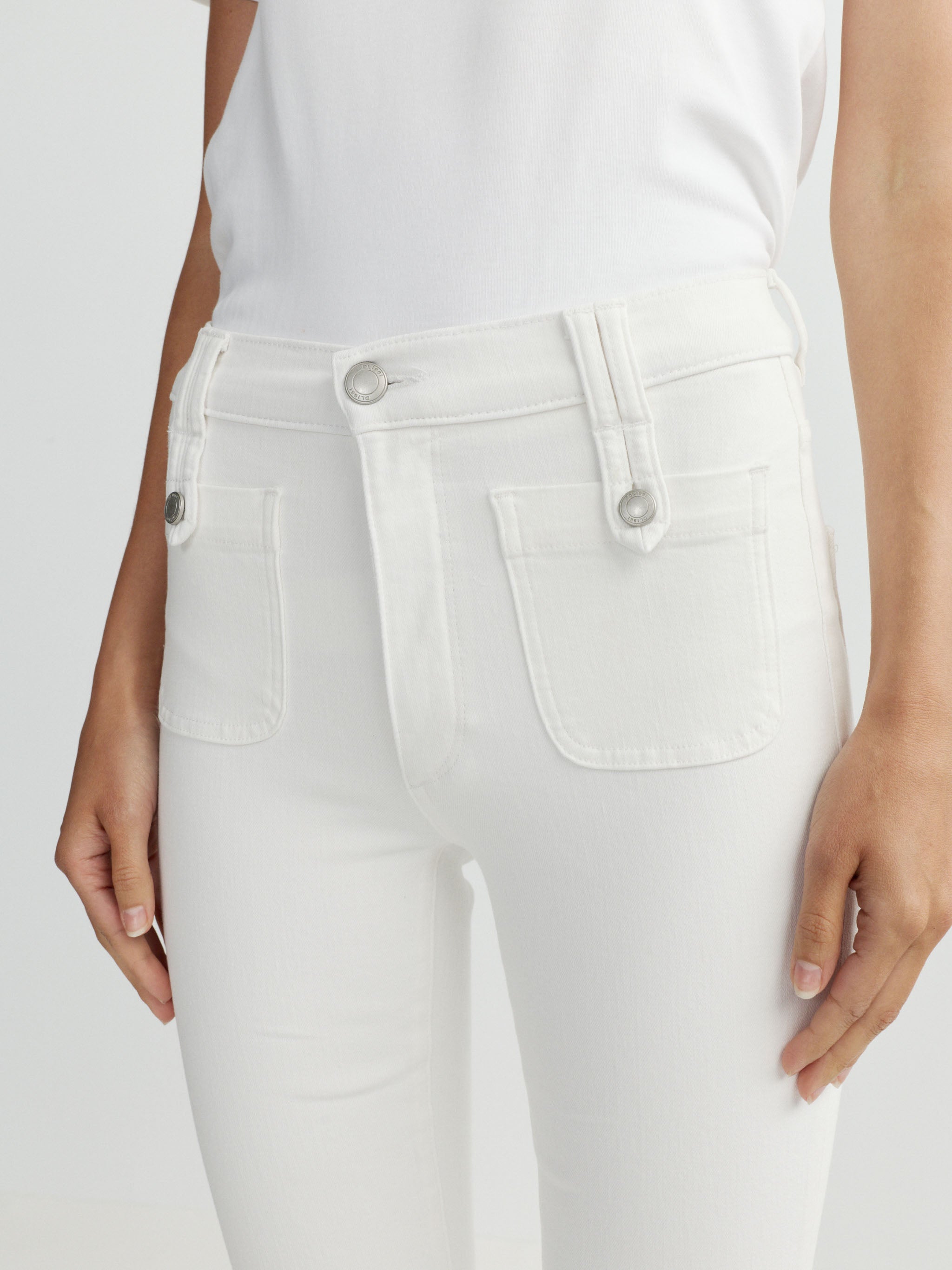Bridget Boot High Rise Instasculpt™ Crop Jeans | Porcelain