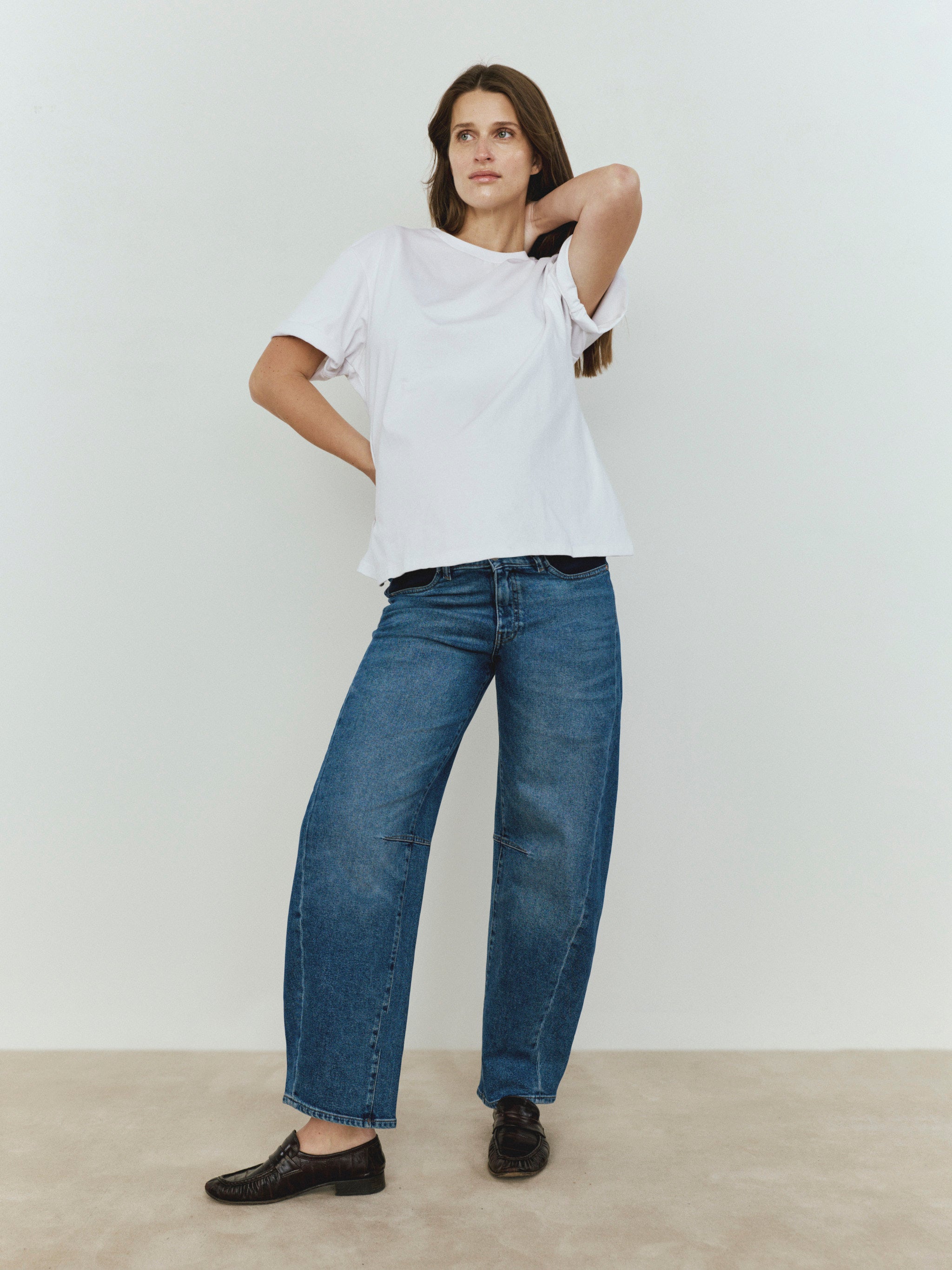 DL1961 x Bumpsuit Girlfriend Tee Maternity | White
