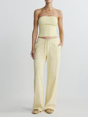 Sienna Low-Slung Wide Leg Relaxed 31” Jeans | Prosecco Aura