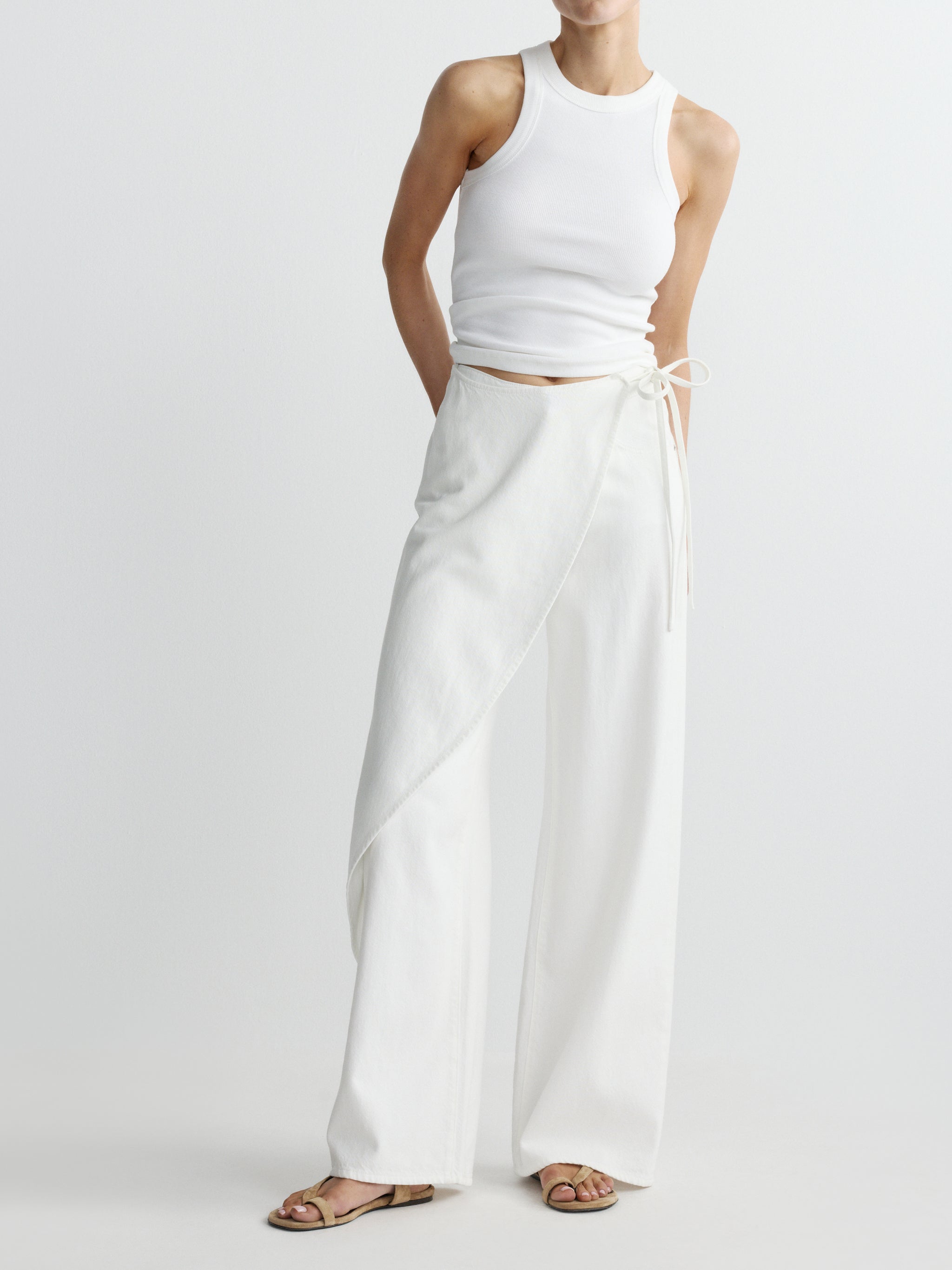 Zoie Wrap Pant Low Rise 31