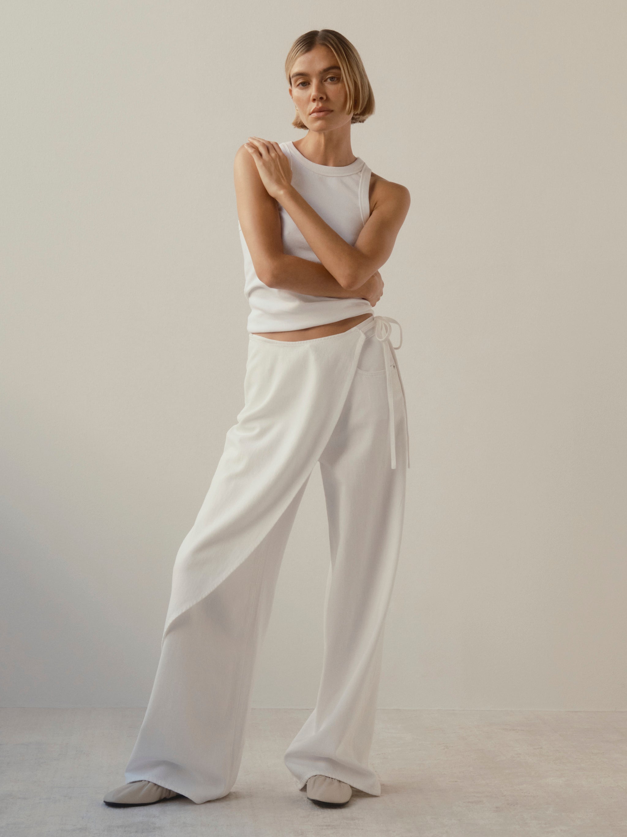 Zoie Wrap Pant Low Rise 31