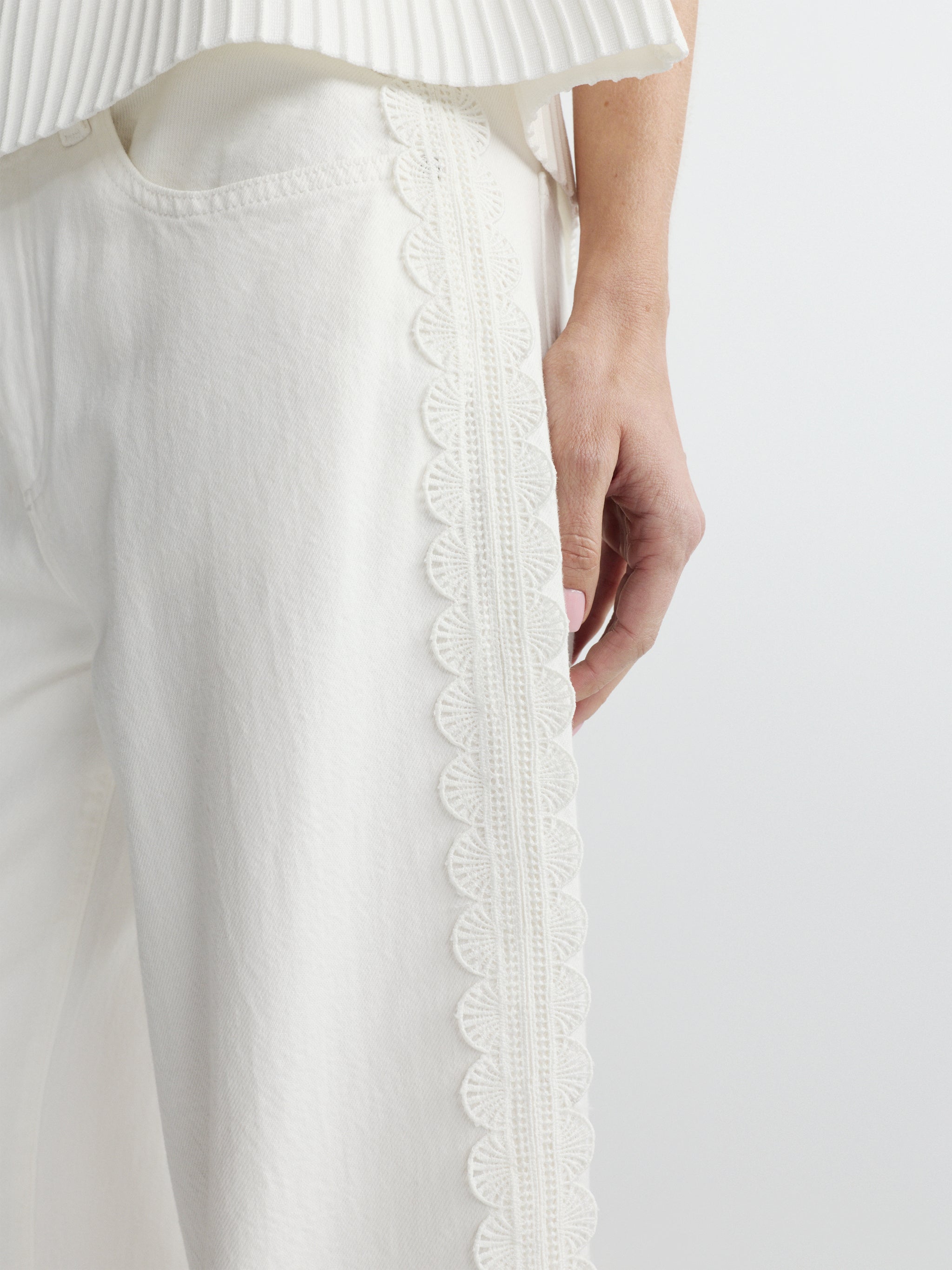 Alex Baggy Wide Leg Mid Rise 32