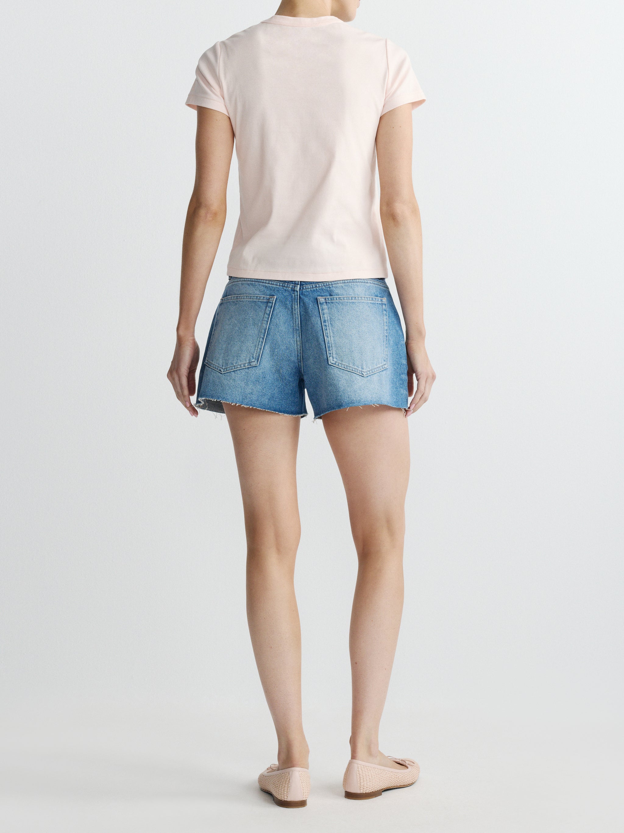 Abby Relaxed Jean Short Low Rise 3.25