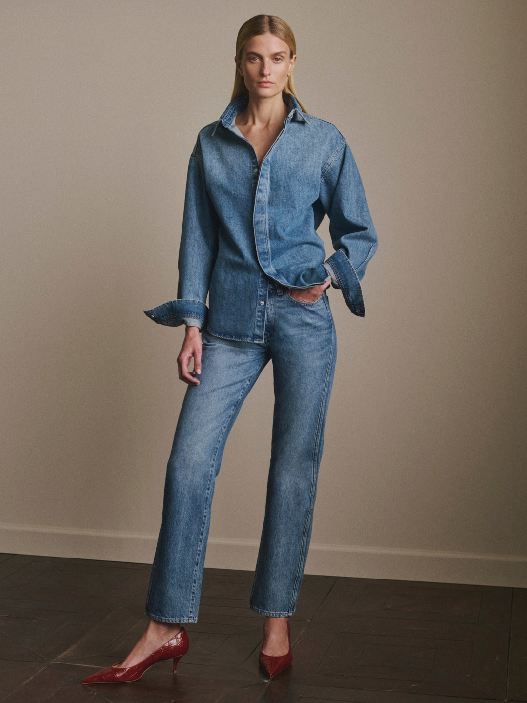 Addison Denim Overshirt | Endless Sea