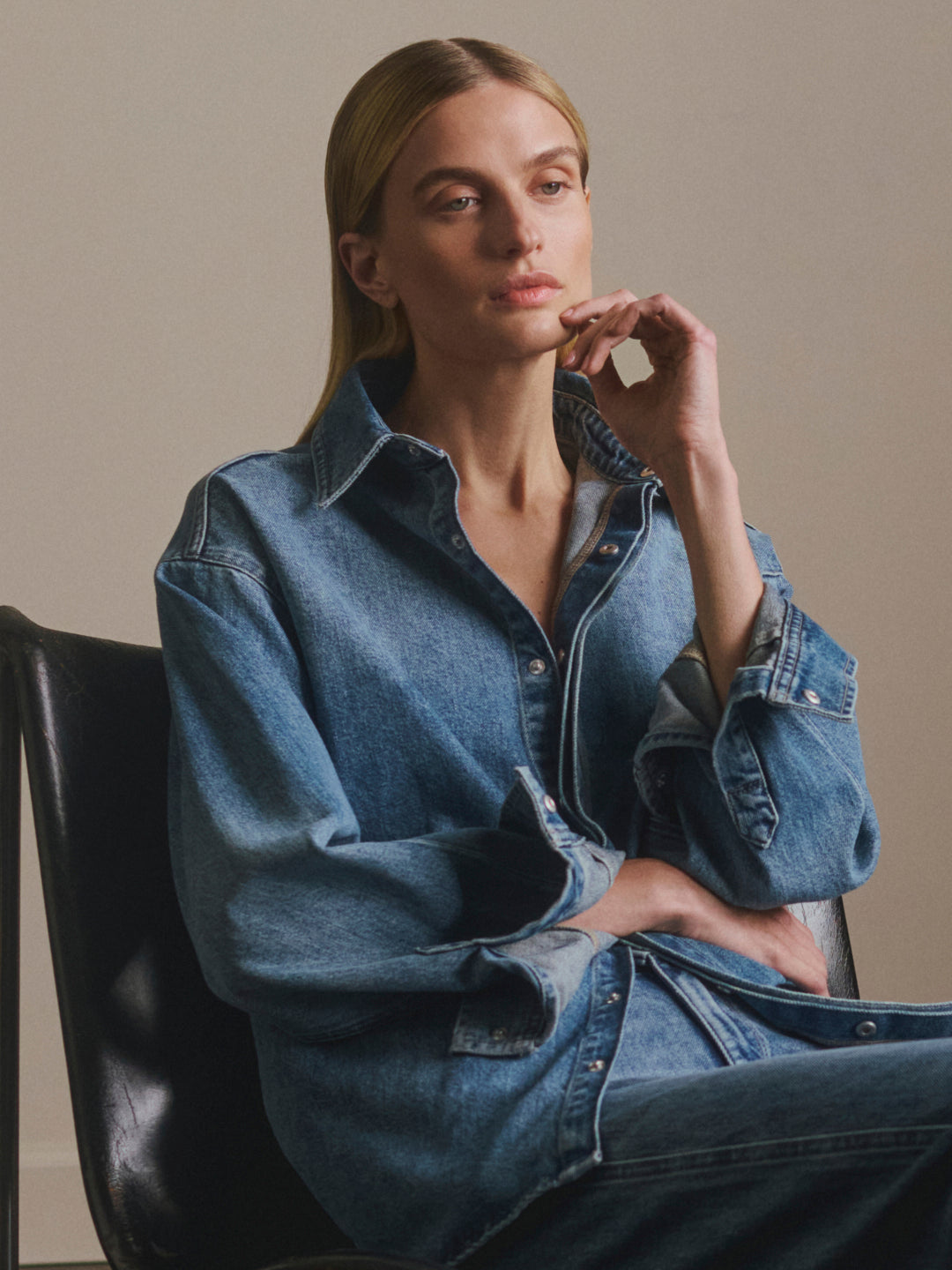 Addison Denim Overshirt | Endless Sea