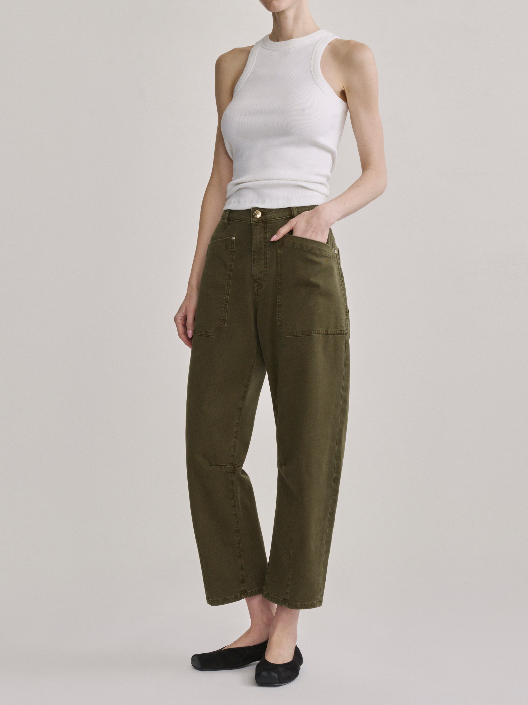 Bilie Easy Barrel High-Rise Petite 26