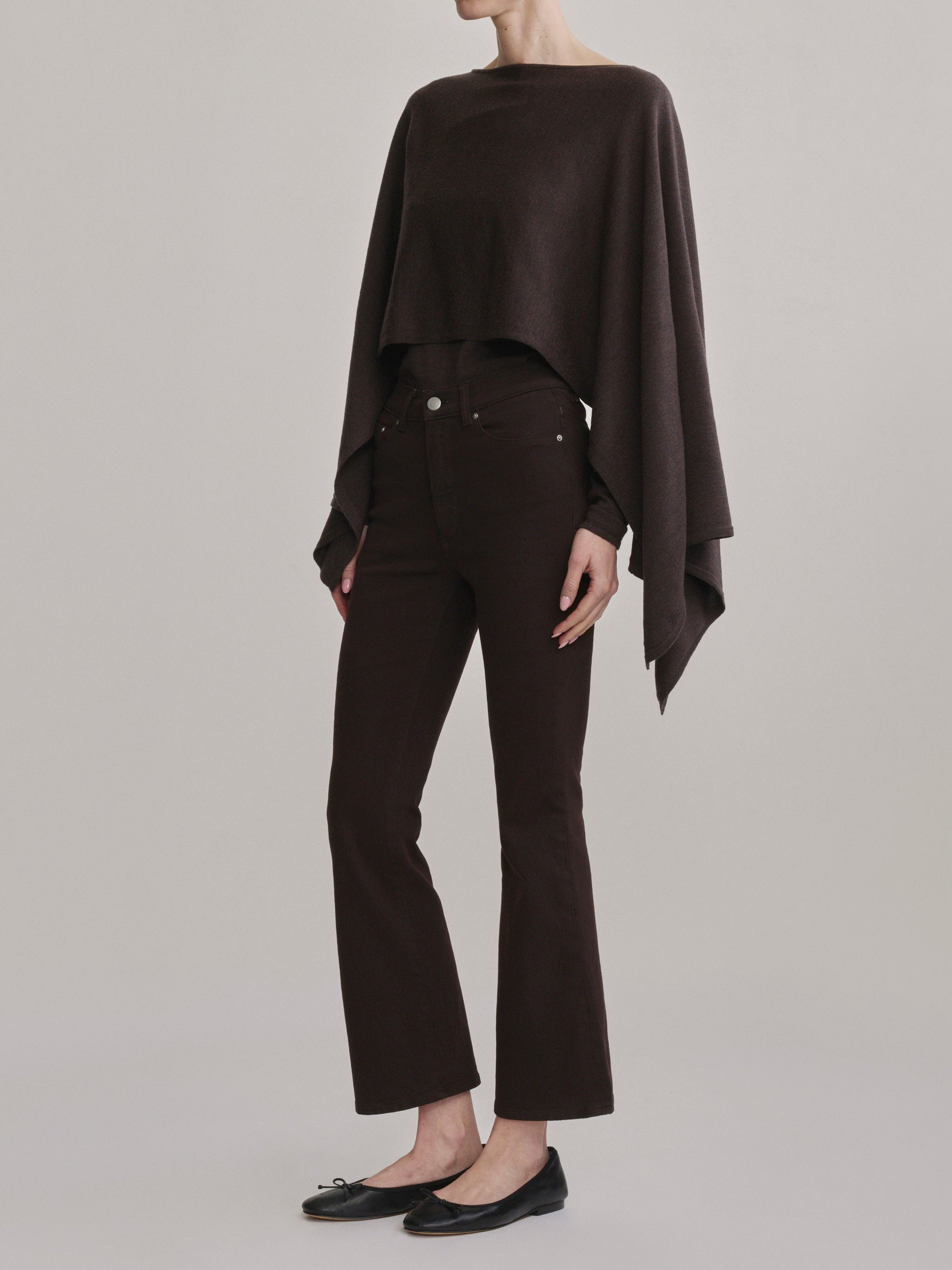 Bridget Bootcut High Rise Instasculpt™ Crop Jeans | Tobacco