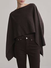 Cape Sweater | Brown