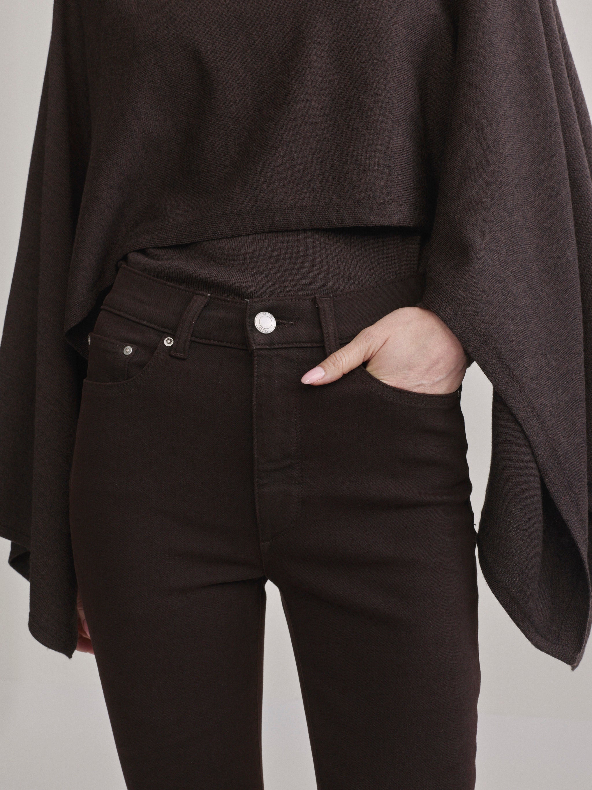 Bridget Bootcut High Rise Instasculpt™ Crop Jeans | Tobacco