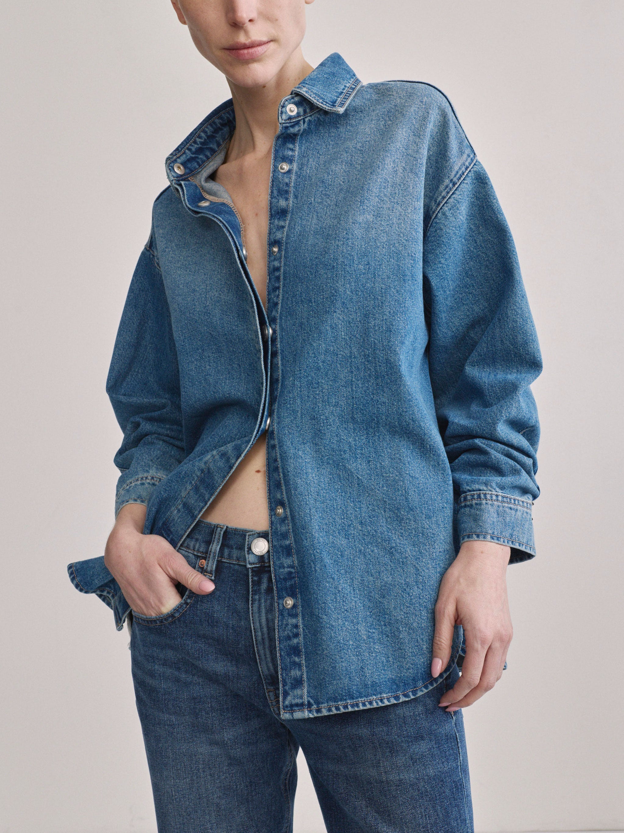 Addison Denim Overshirt | Endless Sea