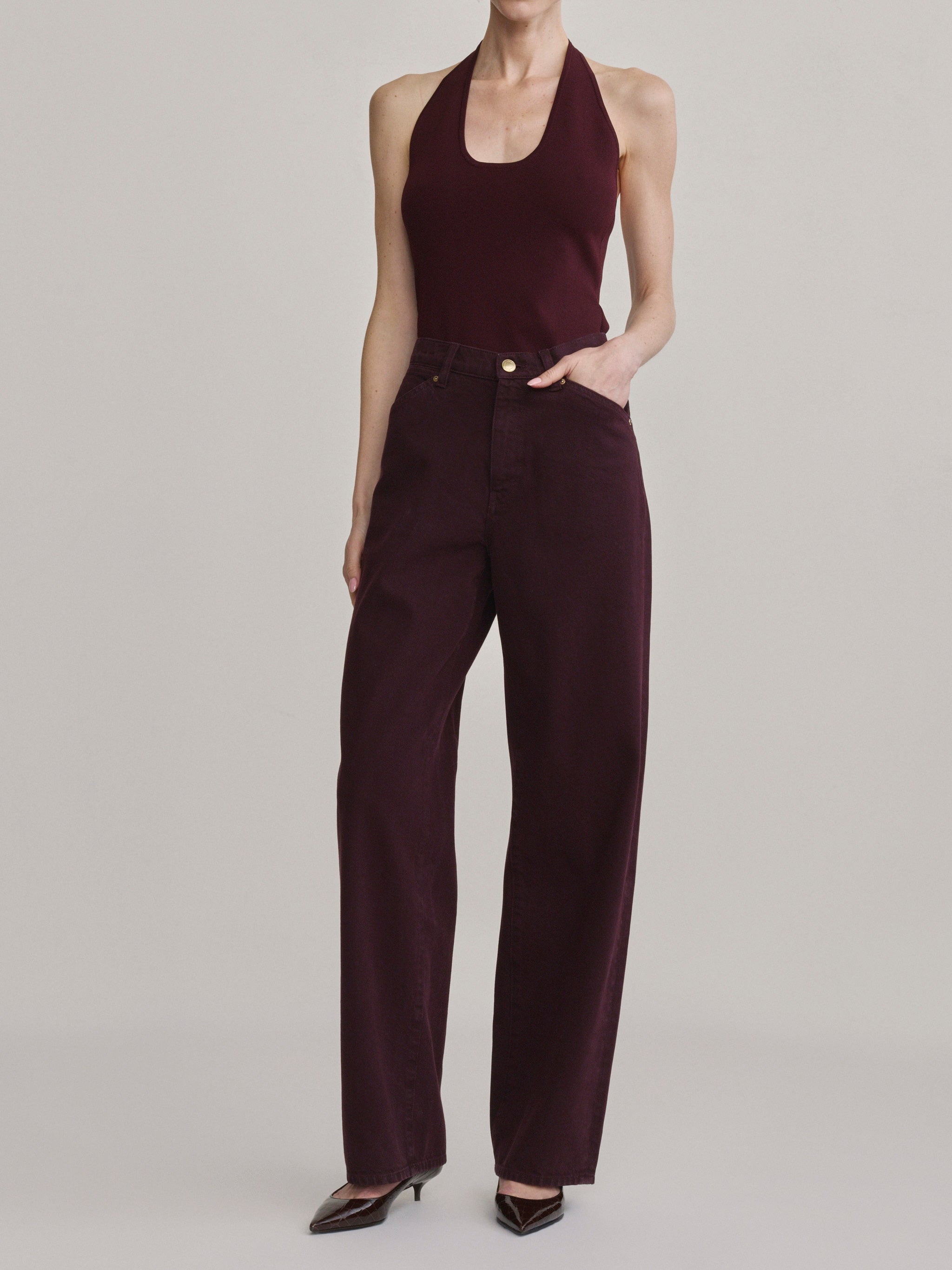 Kaylen Loose Straight High-Rise 32