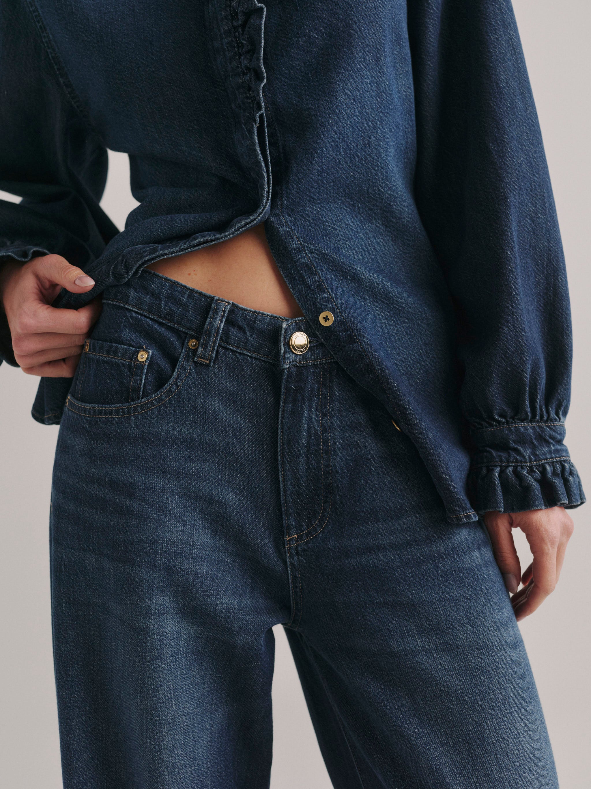 Alex Baggy Wide Leg Low-Rise 32