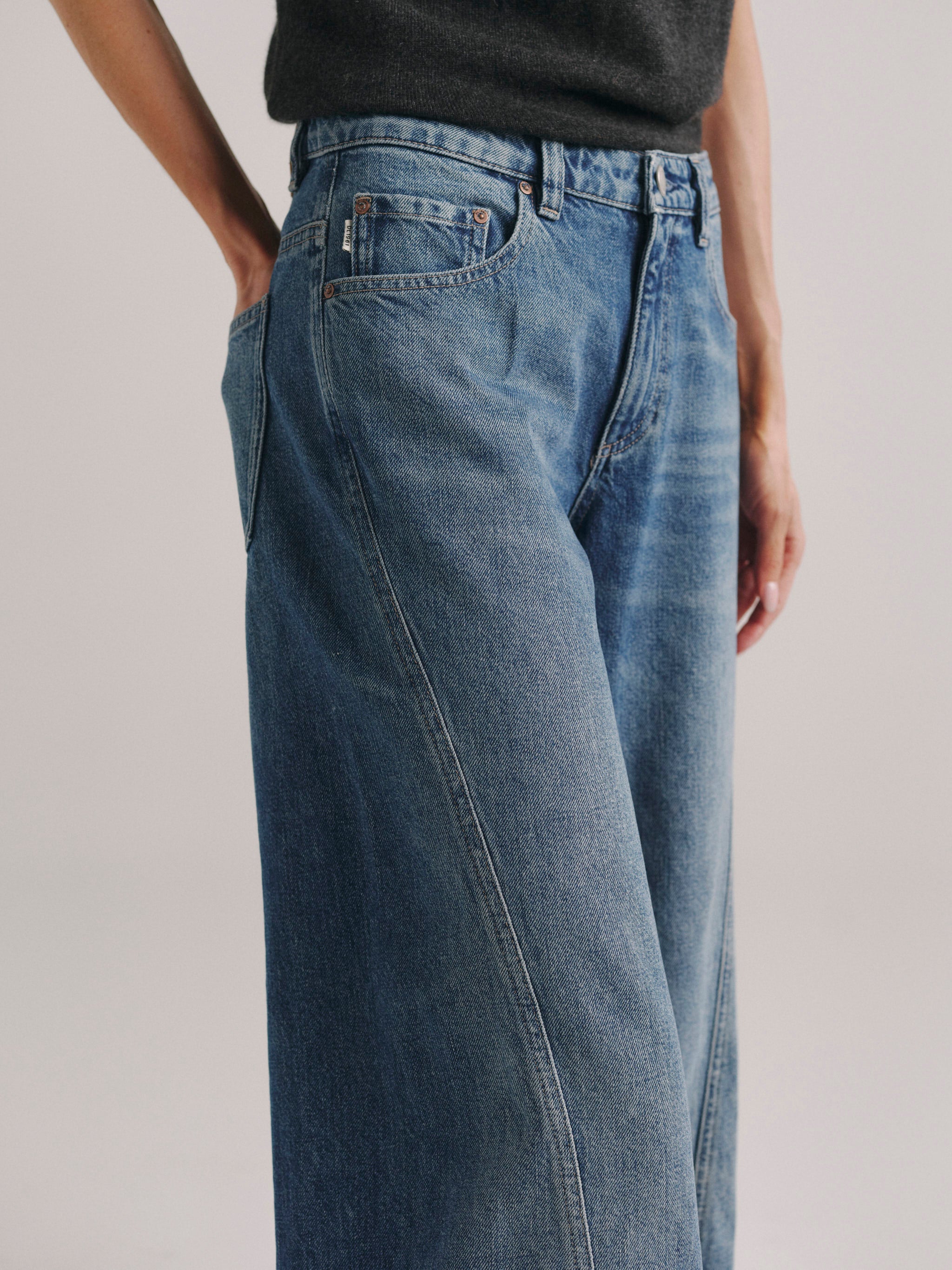 Alex Baggy Wide Leg Low-Rise Petite 29