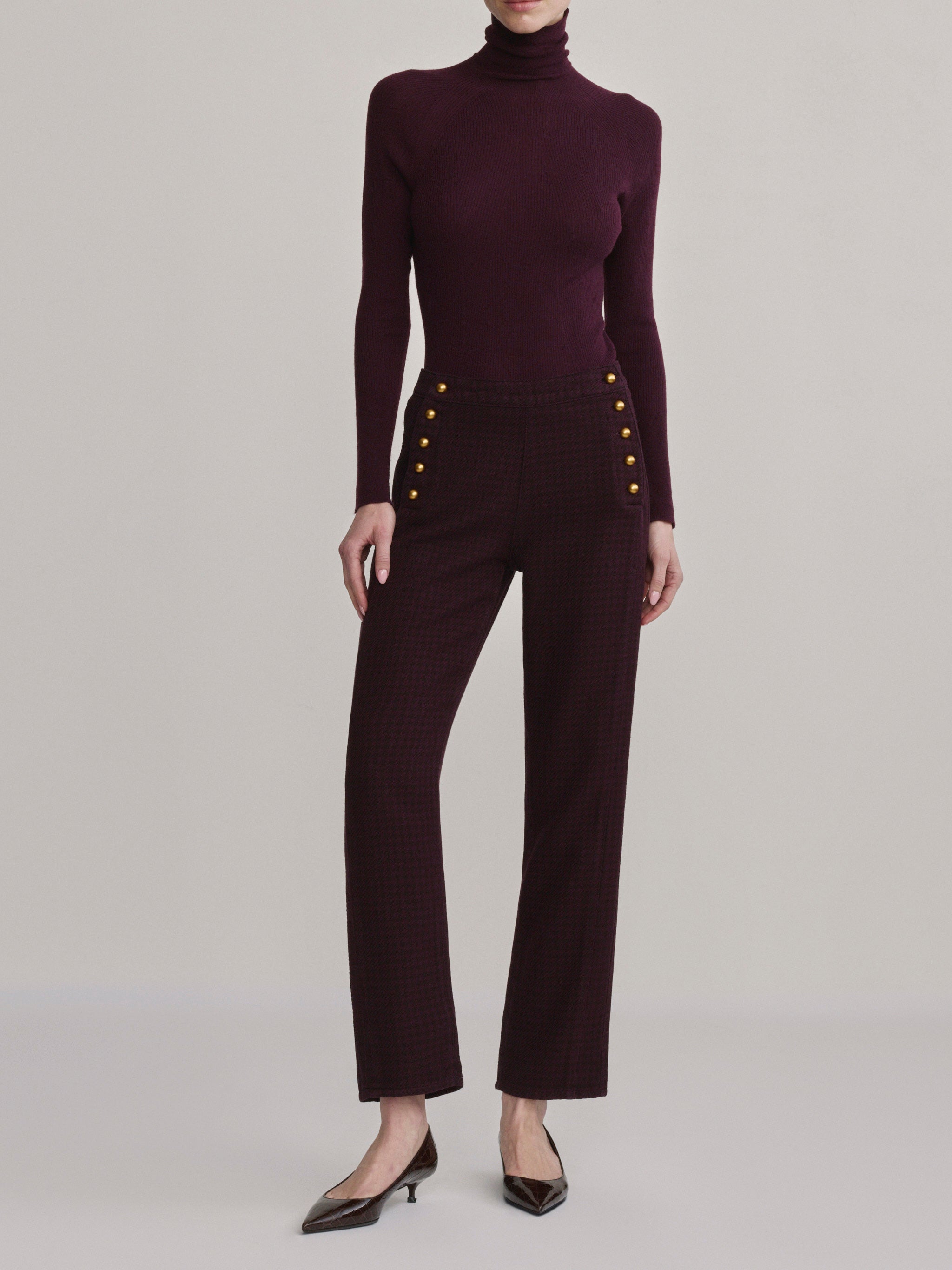 Karmine Refined Wide Leg High-Rise 28