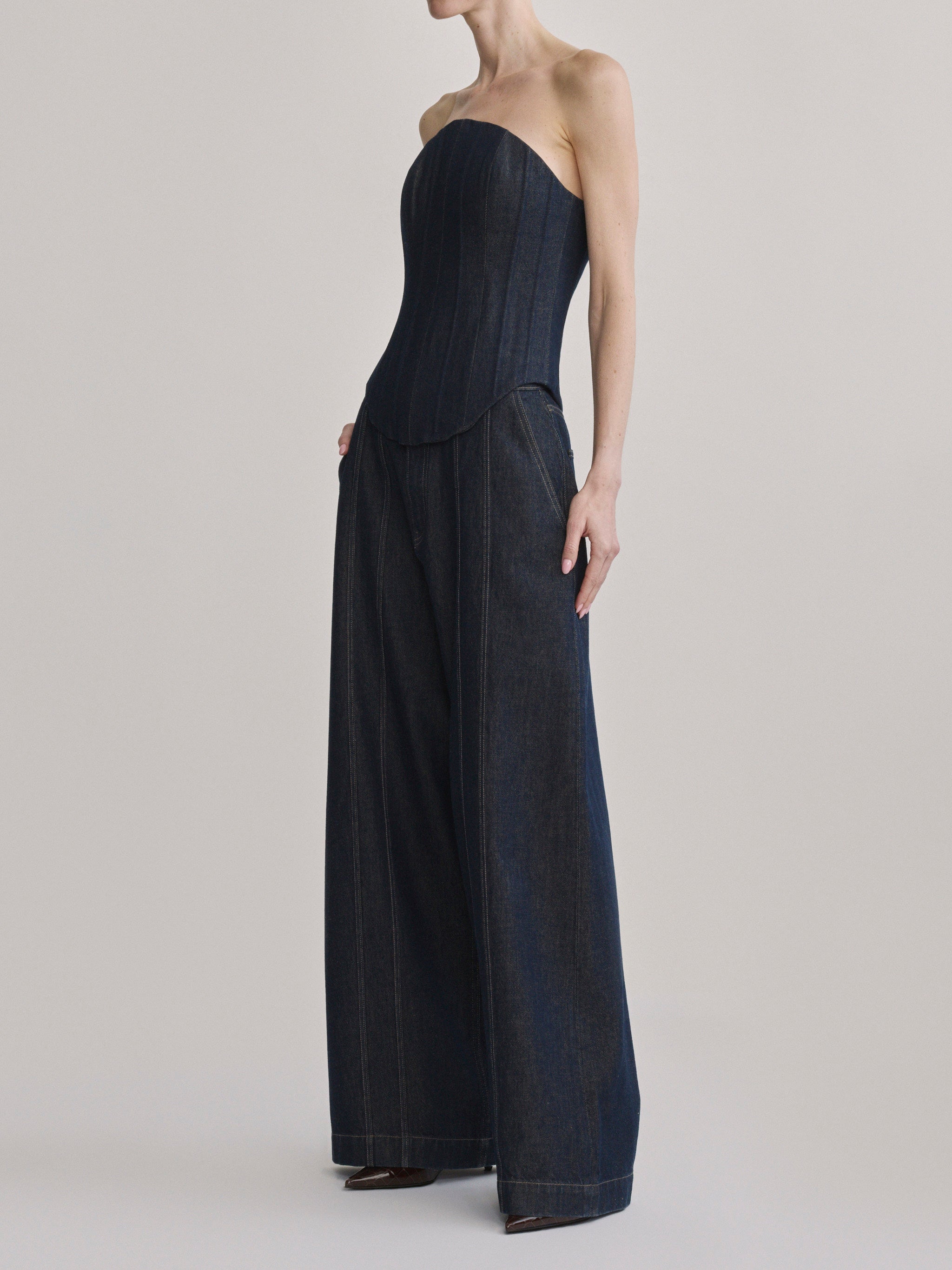 Becca Low-Slung Baggy Jeans | Midnight Run