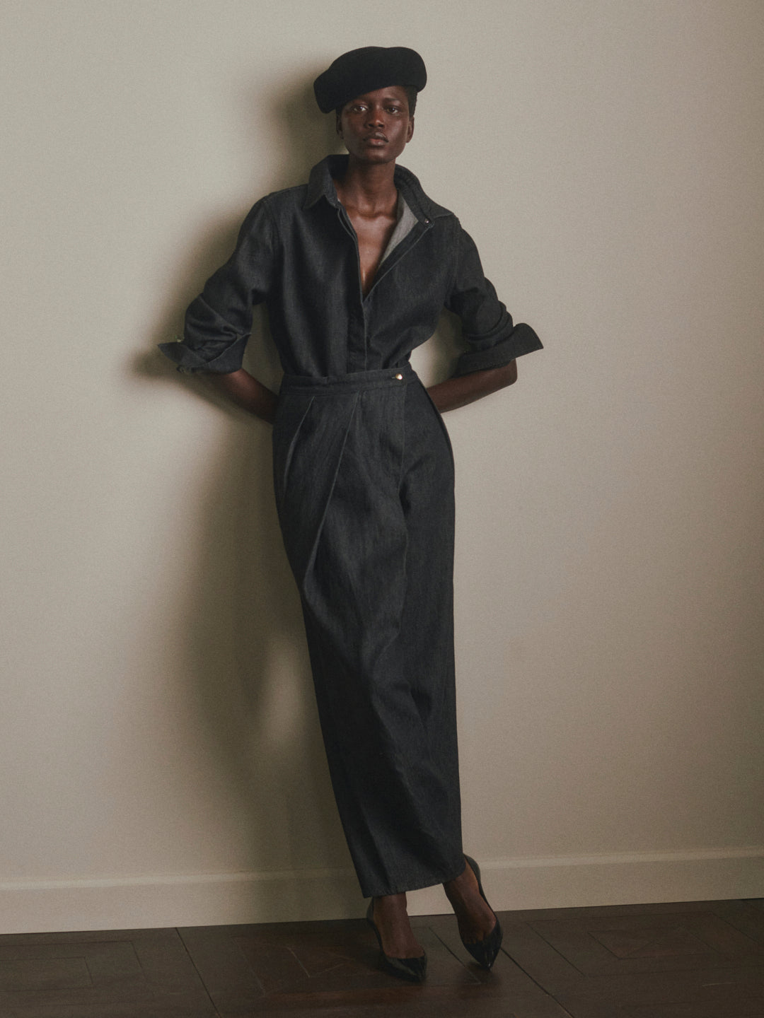 Kaia Denim Shirt | Savile Aura