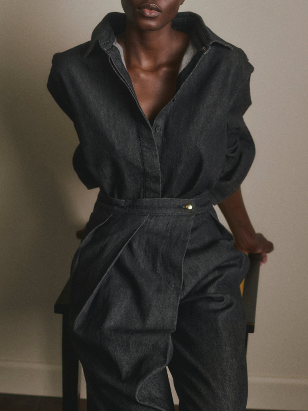 Kaia Denim Shirt | Savile Aura