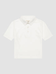Short Sleeve Polo | White