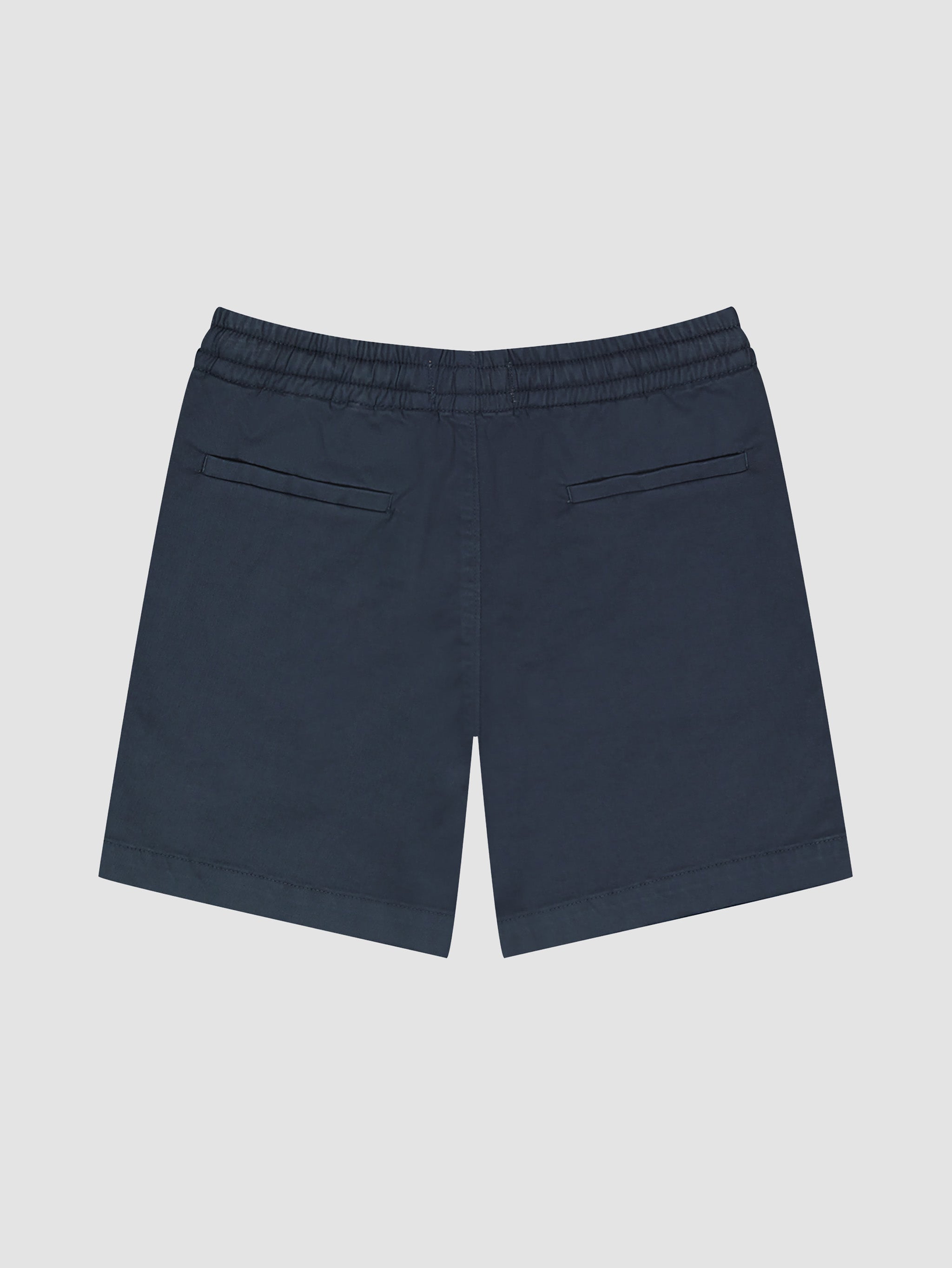 Boy's Dark Blue Twill Shorts