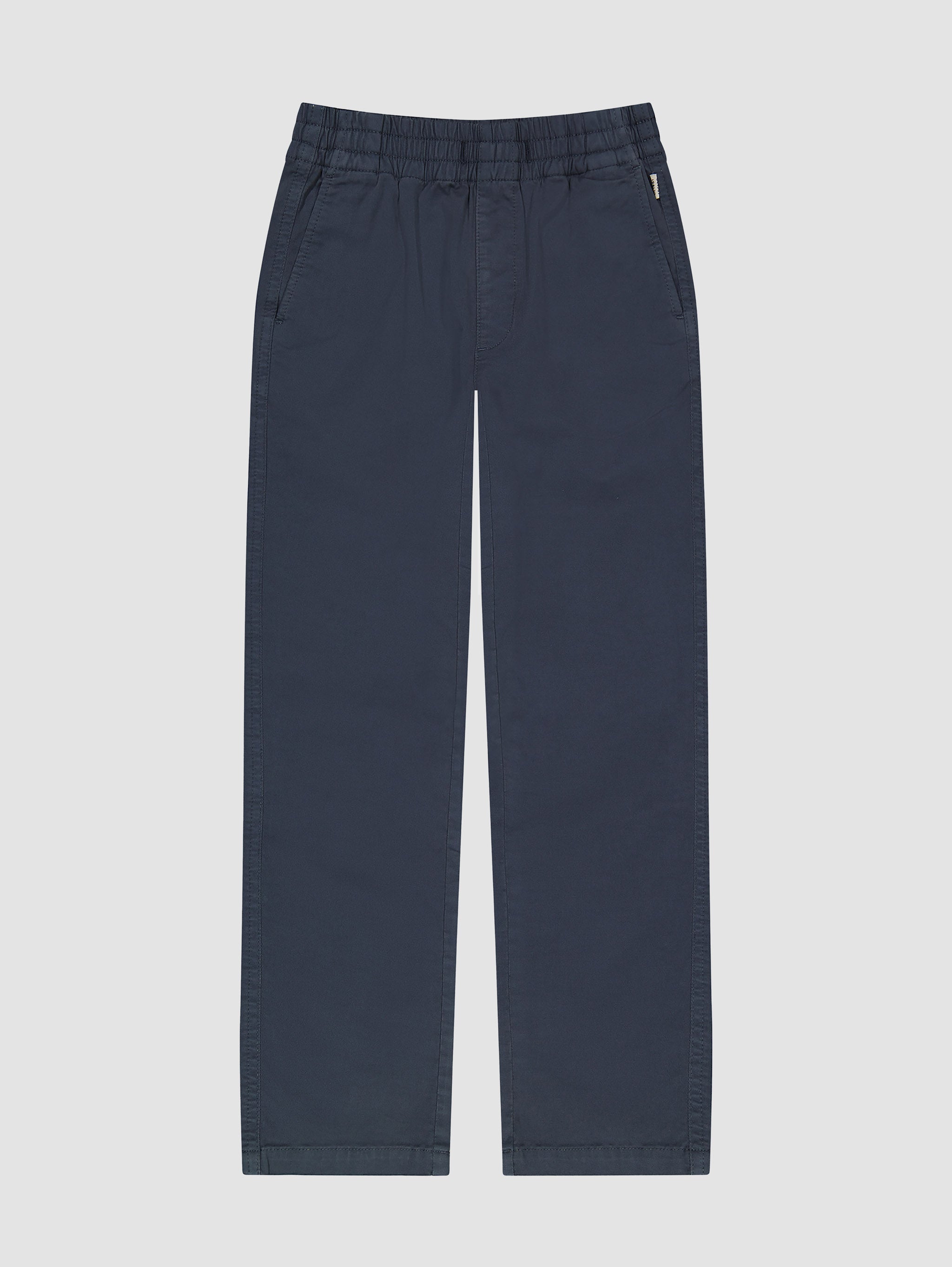 Boys' Blue Twill Joggers