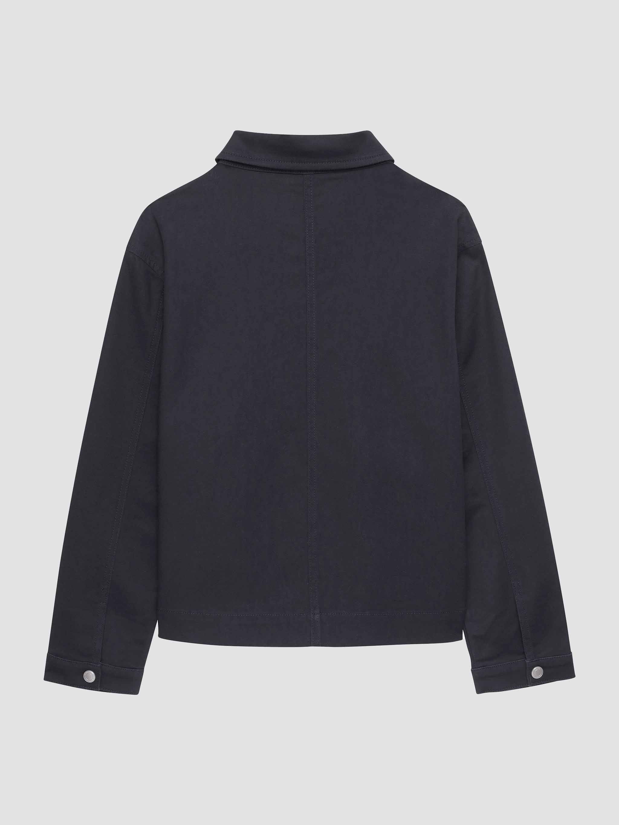 Black jacket on a light gray background